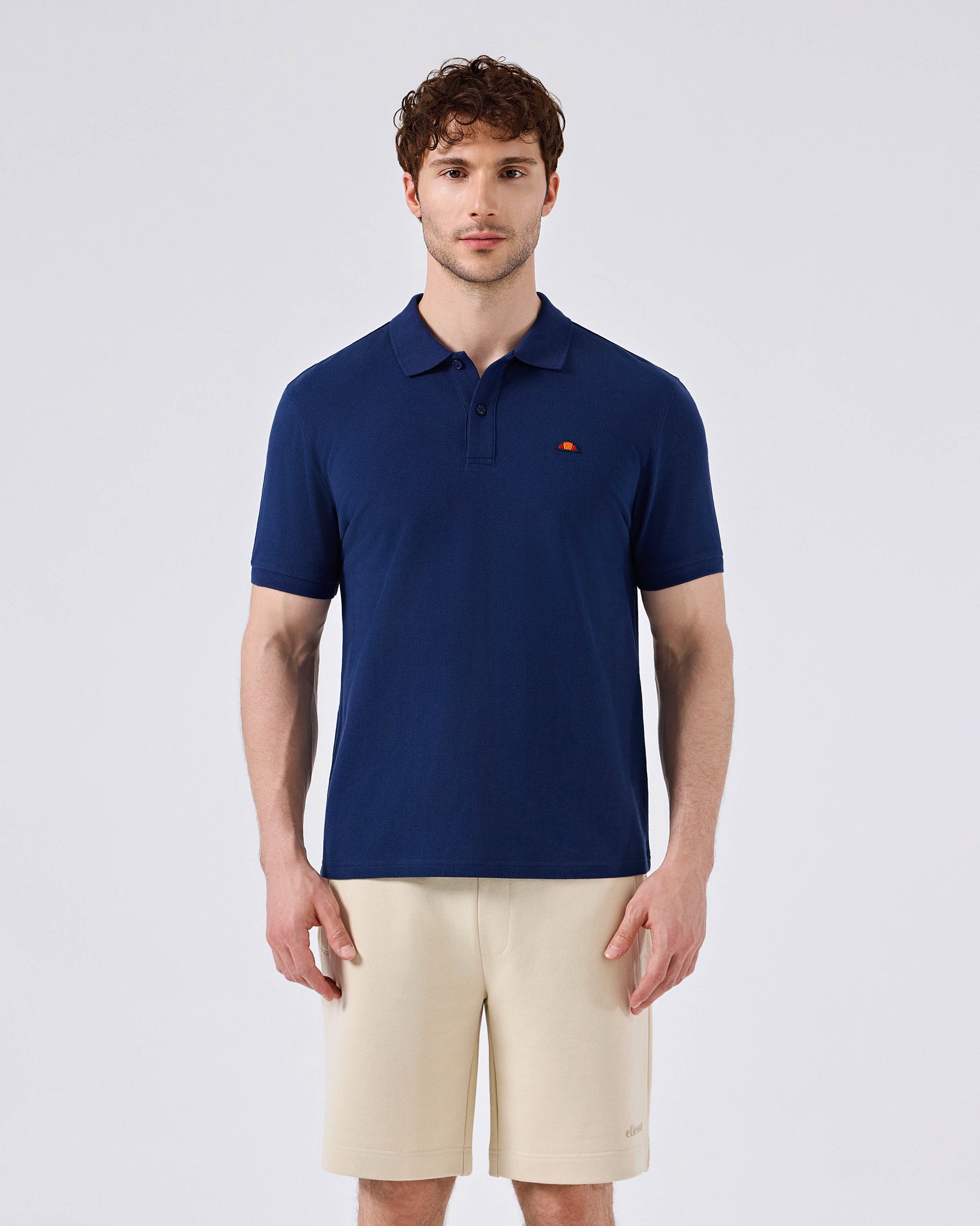 Ellesse Polo Yaka Erkek Tişört 6SM5044-NV