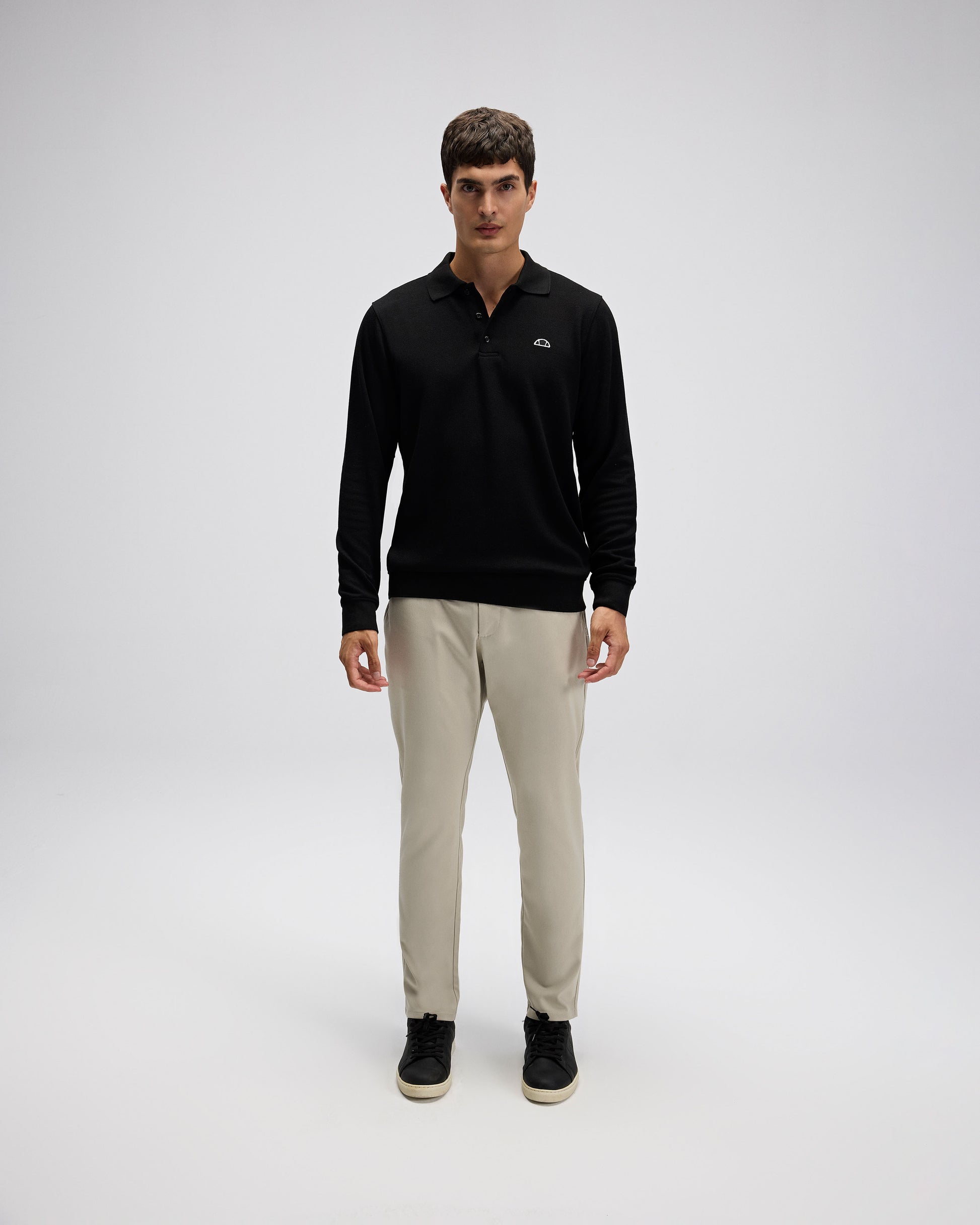 Ellesse Erkek Polo Sweatshirt EM633-BK