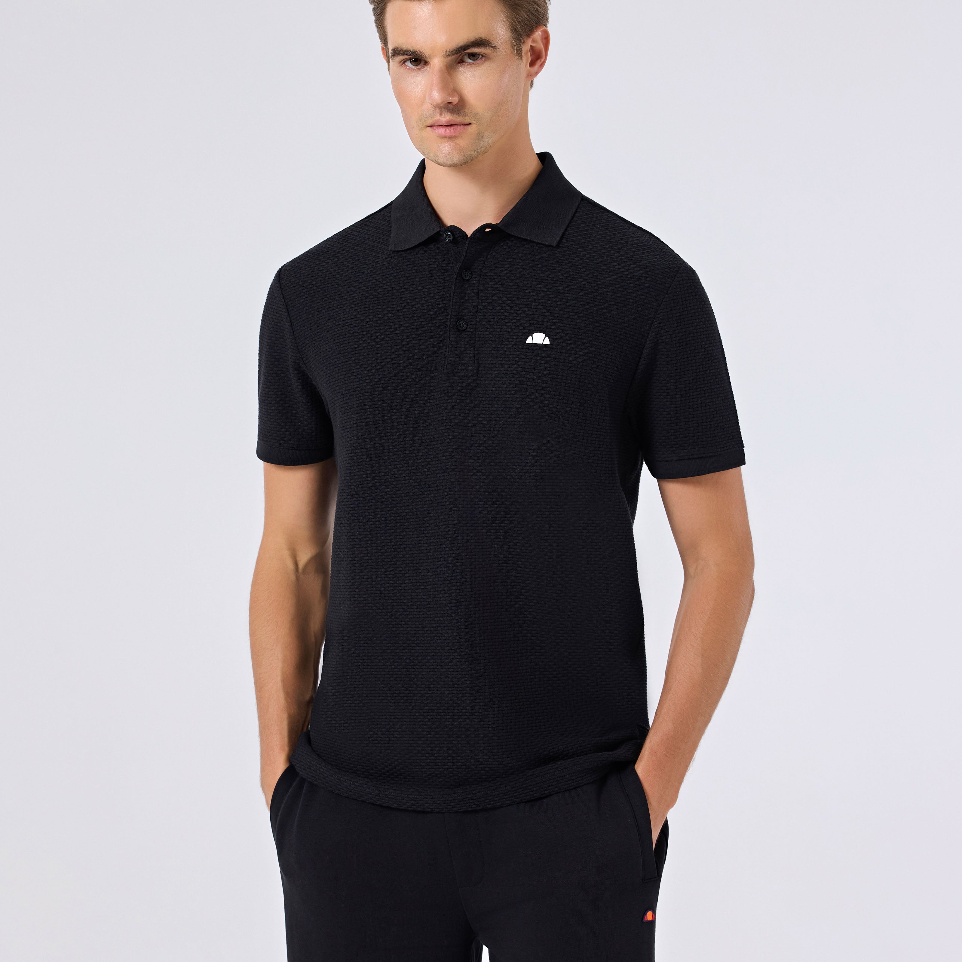 Ellesse Polo Yaka Erkek Tişört 6SM5010-BK