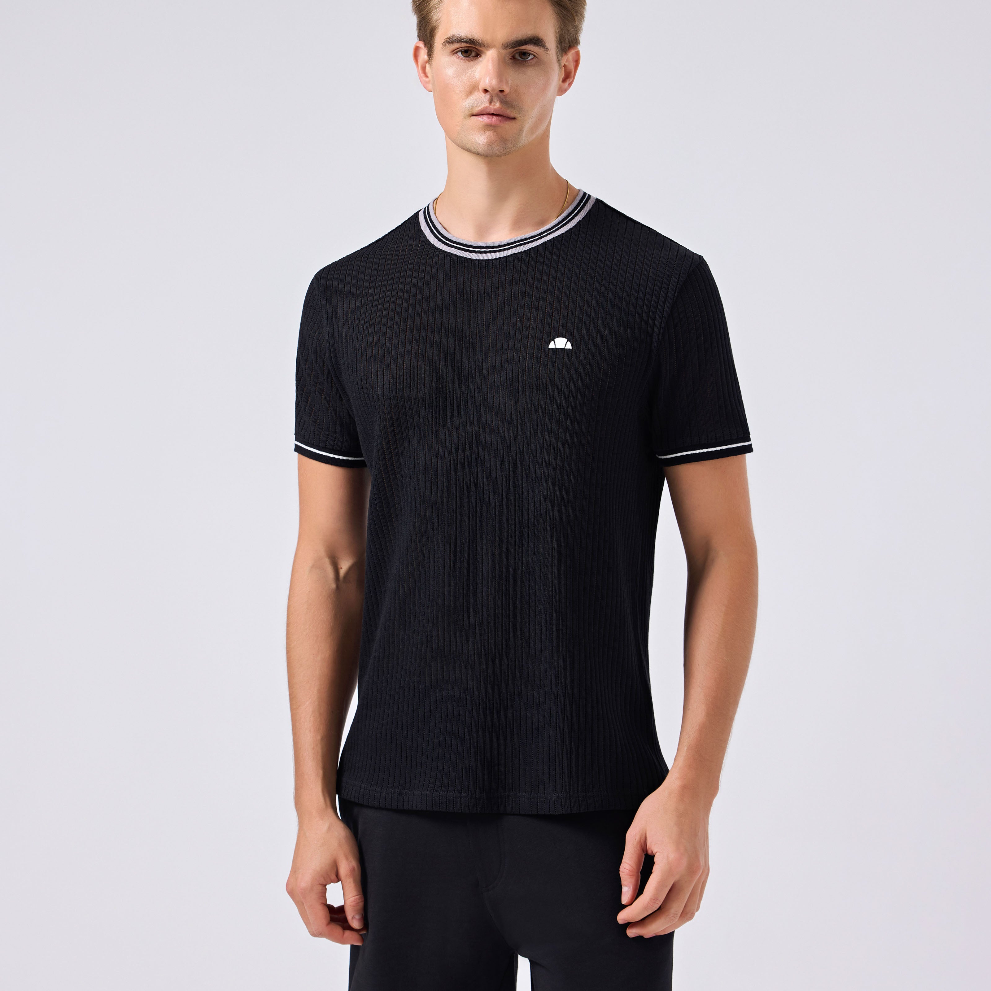 Ellesse Erkek Triko Tişört 6SM5046-BK