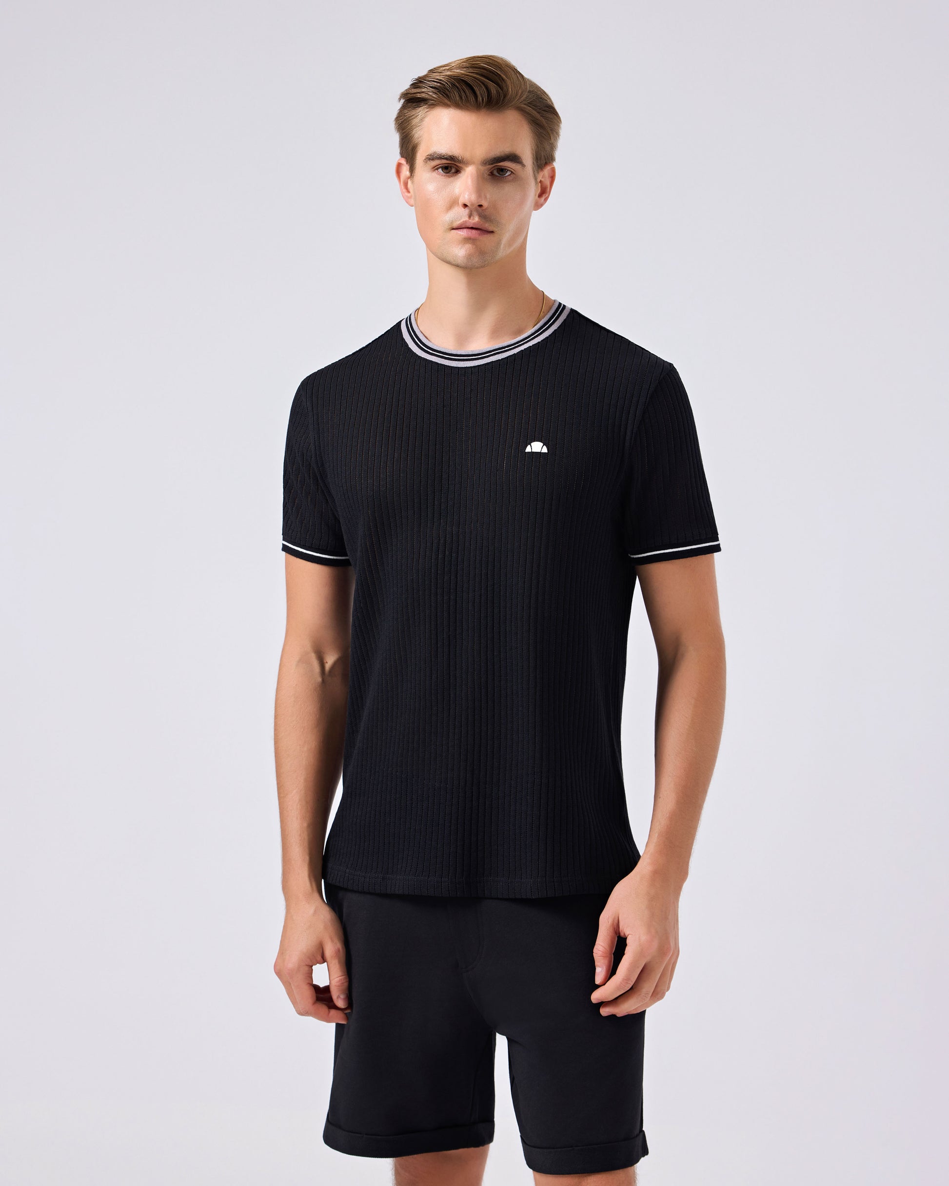 Ellesse Erkek Triko Tişört 6SM5046-BK