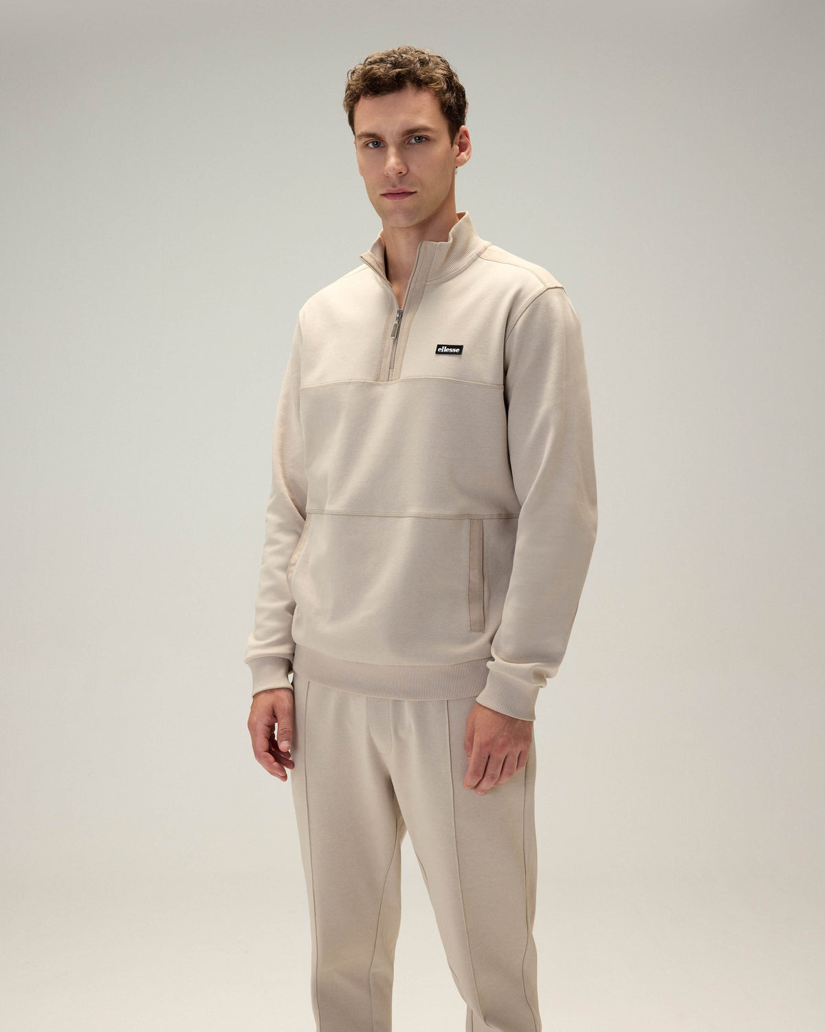 Ellesse Yarım Fermuarlı Erkek Sweat 6WM1025-STN