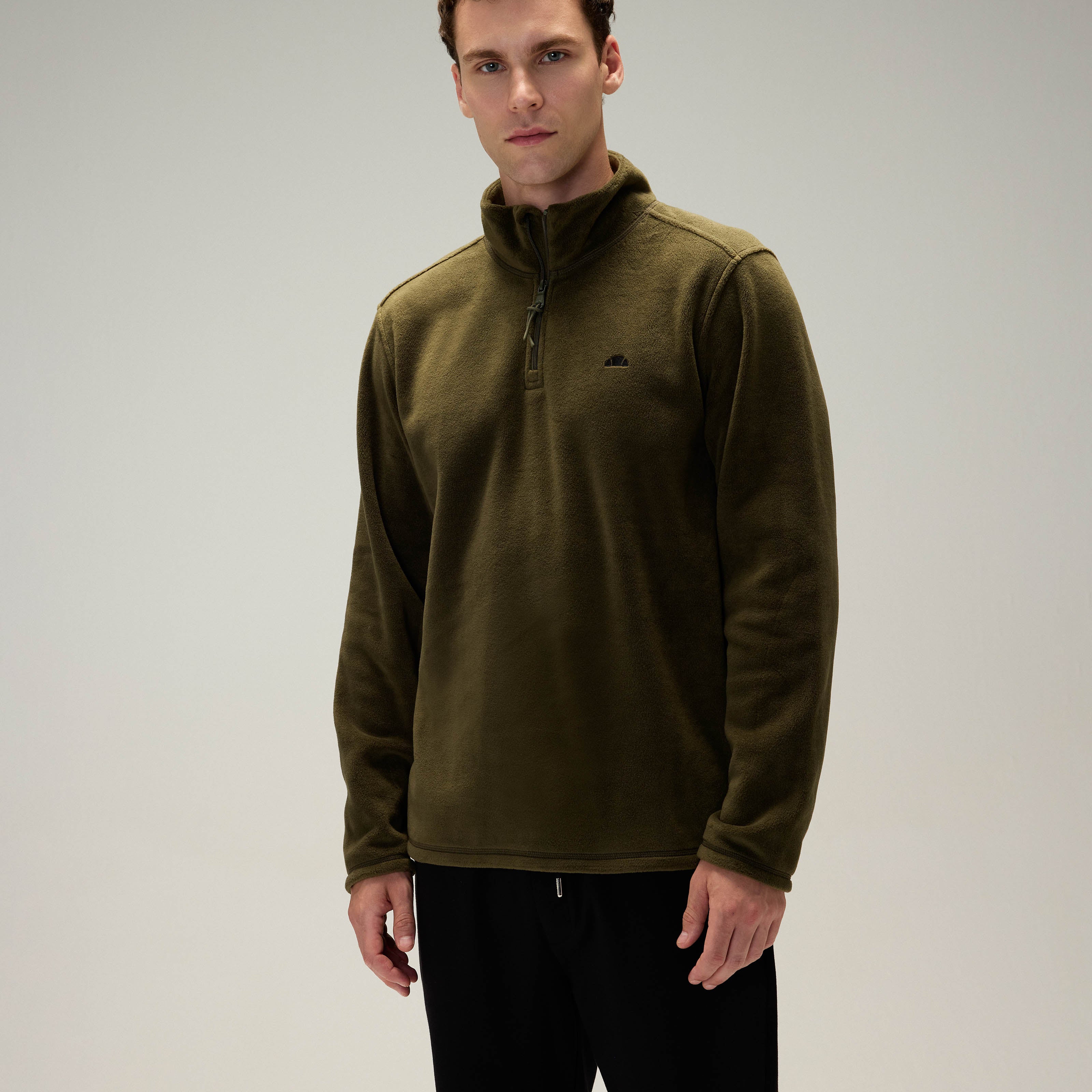 Ellesse Yarım Fermuarlı Erkek Sweatshirt 6wm1023-Kh