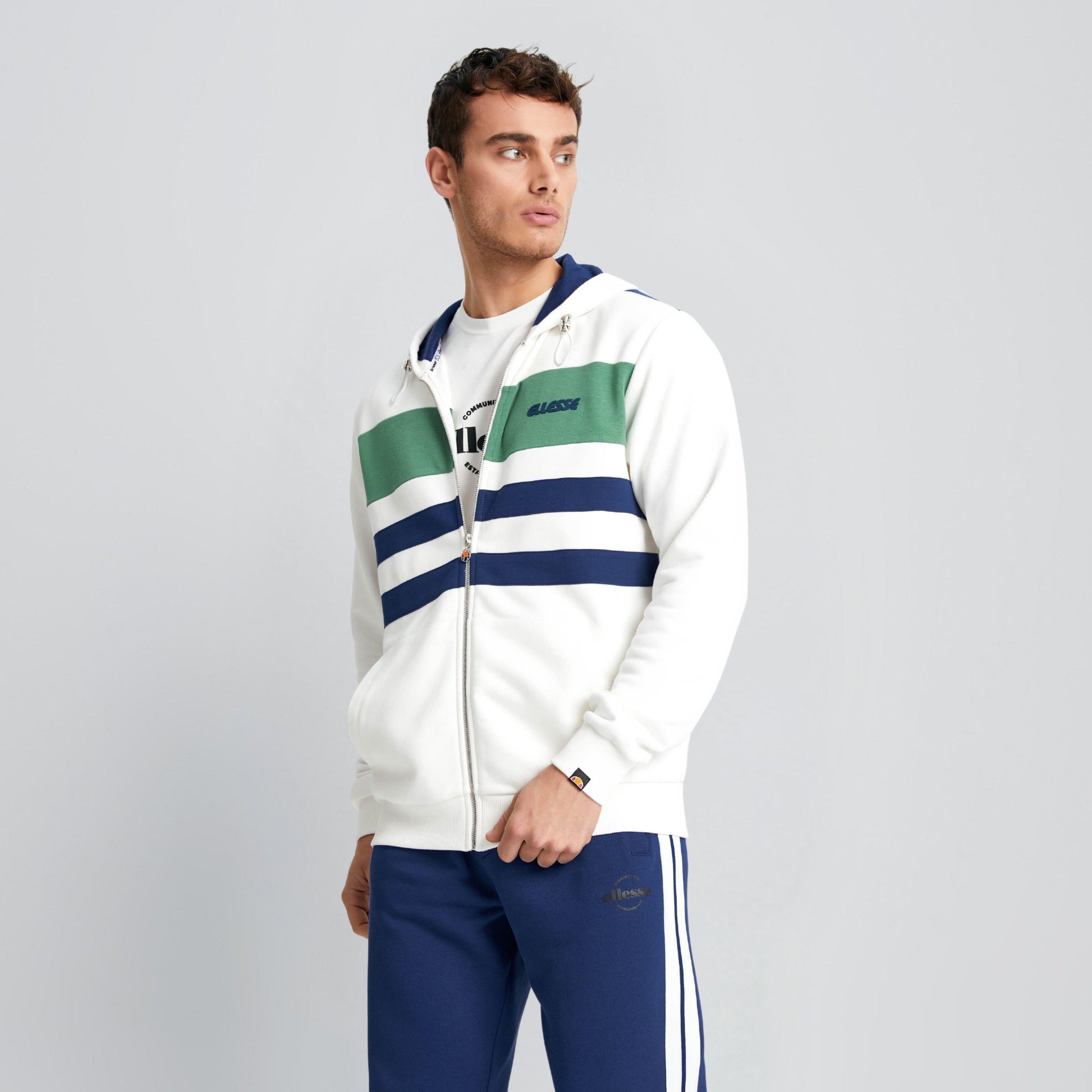 Ellesse Erkek Fermuarlı Sweat EM154-OF