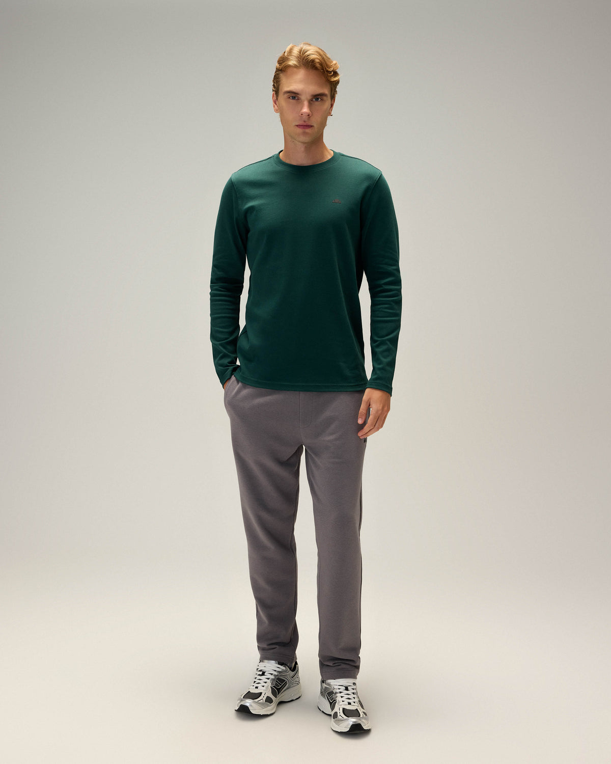 Ellesse Erkek Uzun Kollu Tişört 6WM5066-GRN