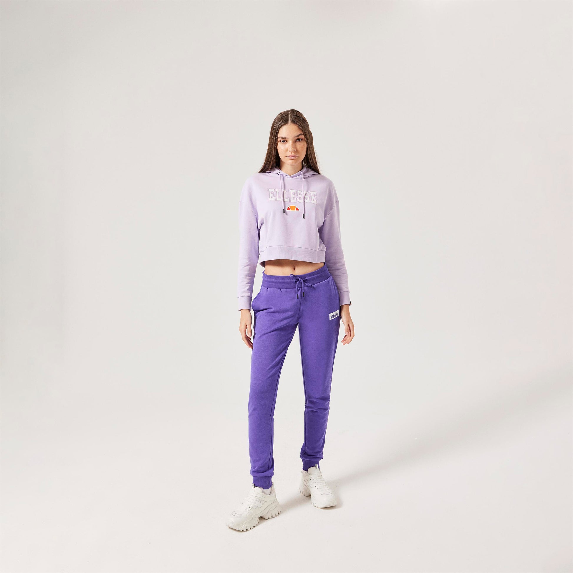 ellesse Kadın Lila Kapüşonlu Sweatshirt F018-LC