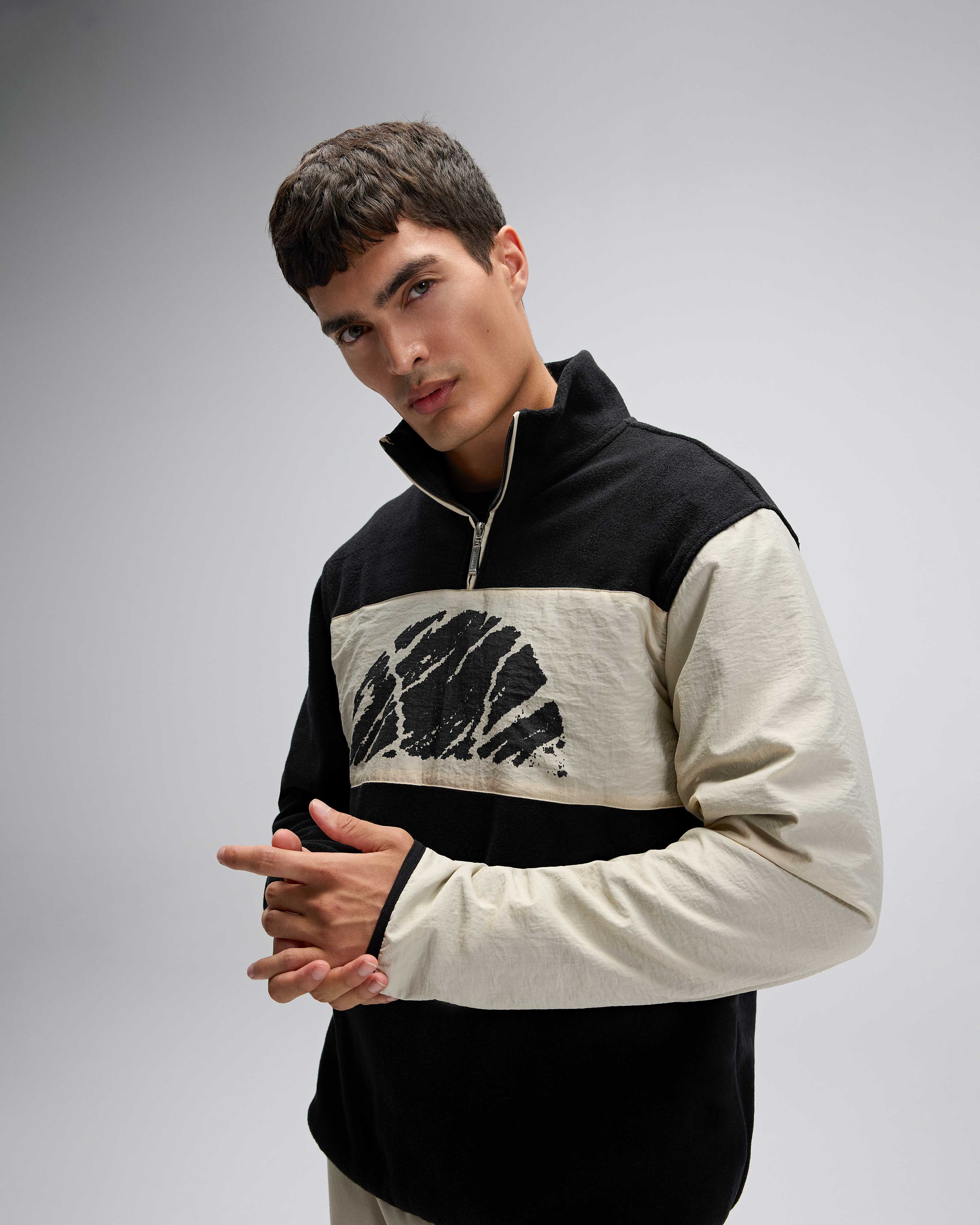 Ellesse Erkek Yarım Fermuarlı Sweat EM519-BK