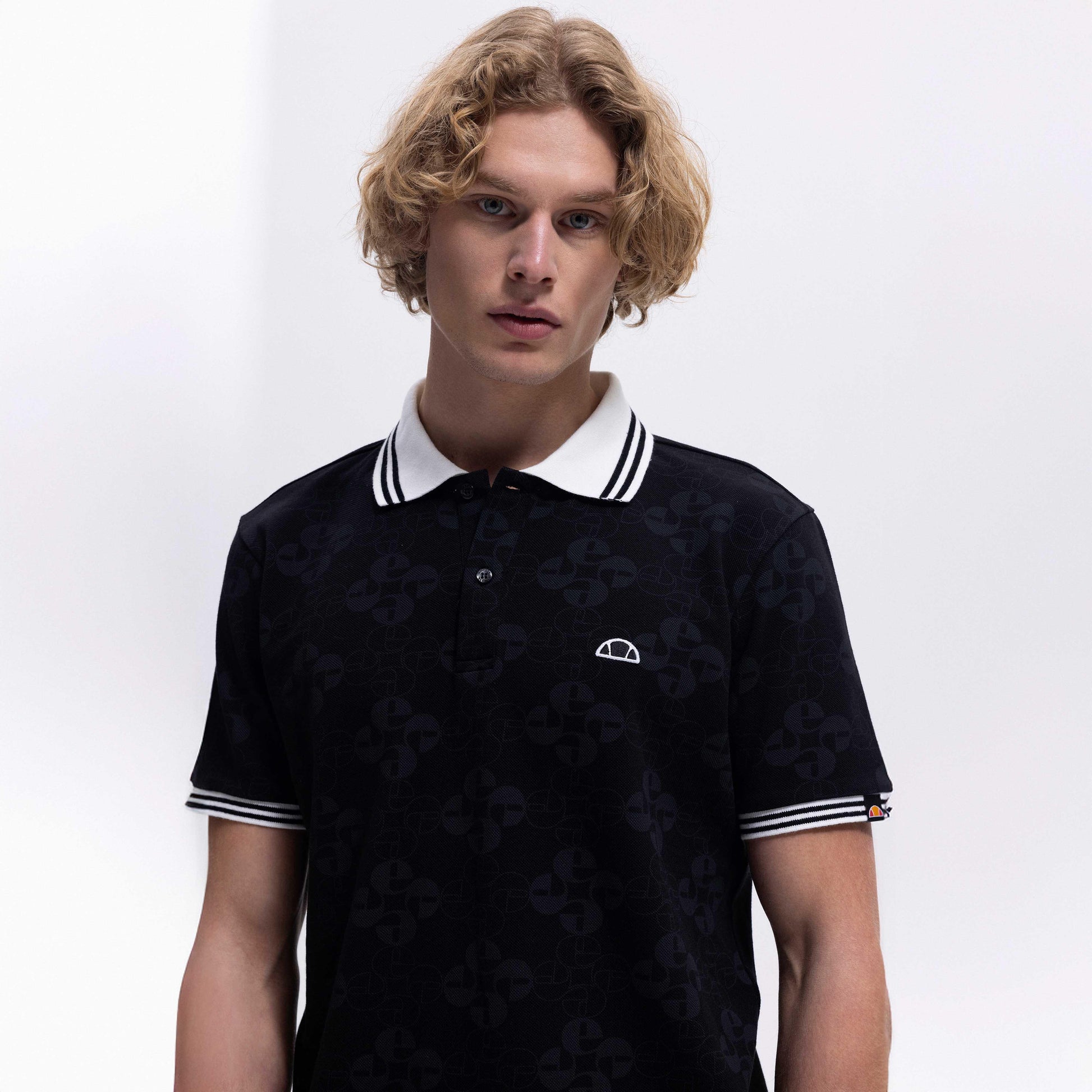 Ellesse Erkek Polo Yaka Tişört EM381-BK