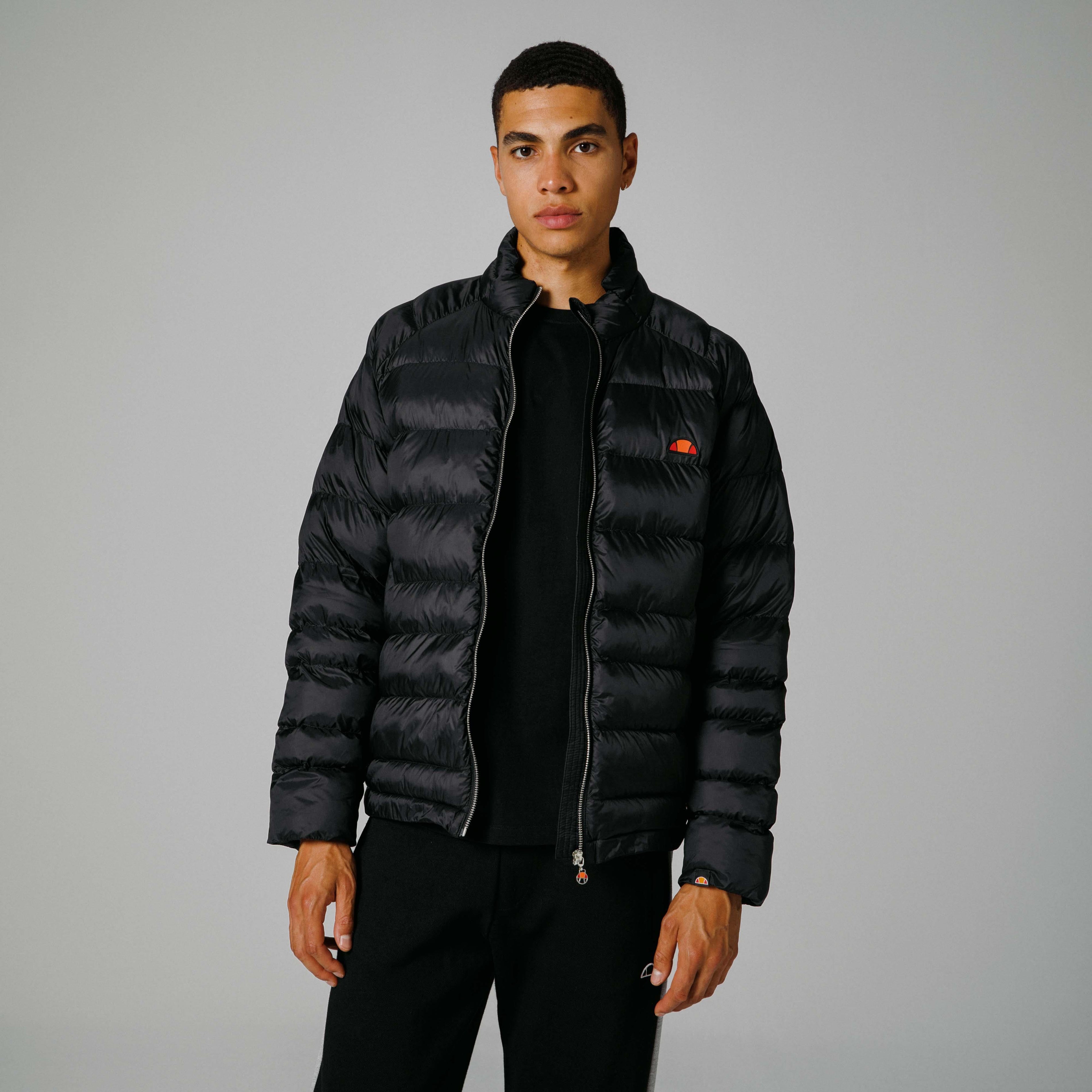 Ellesse Dolgulu Erkek Mont EM310-BK