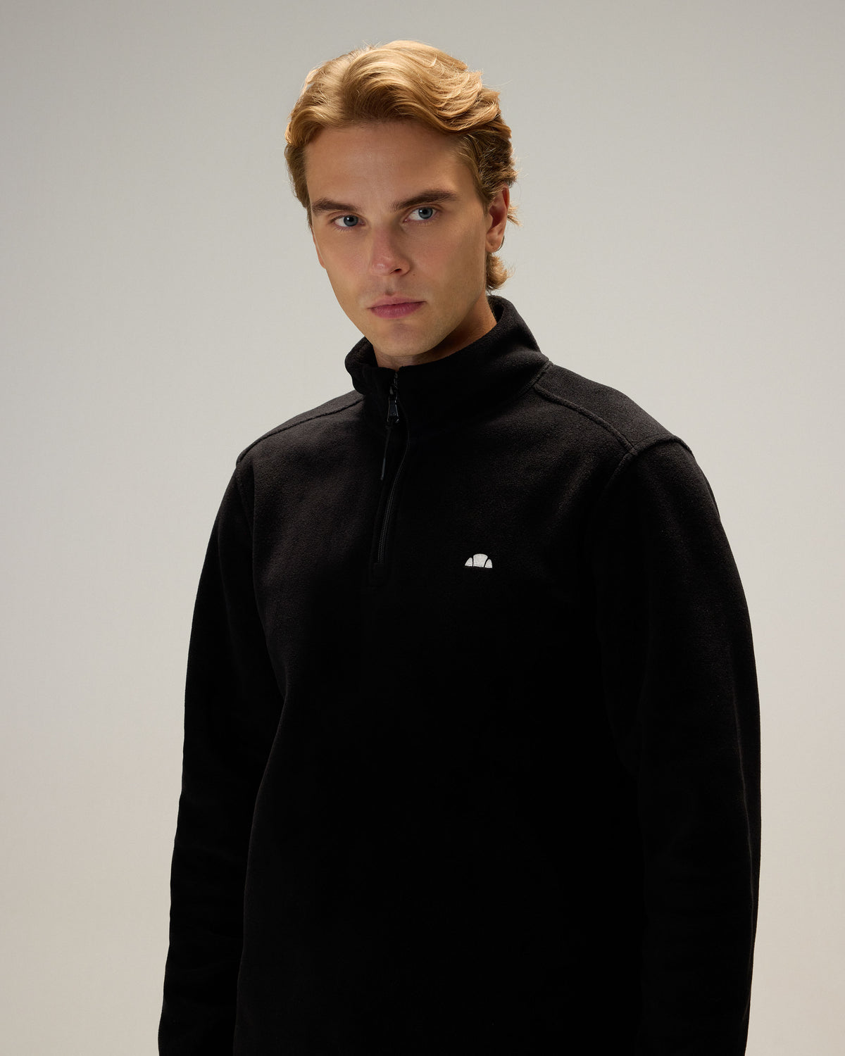 Ellesse Yarım Fermuarlı Erkek Sweatshirt 6wm1023-Bk