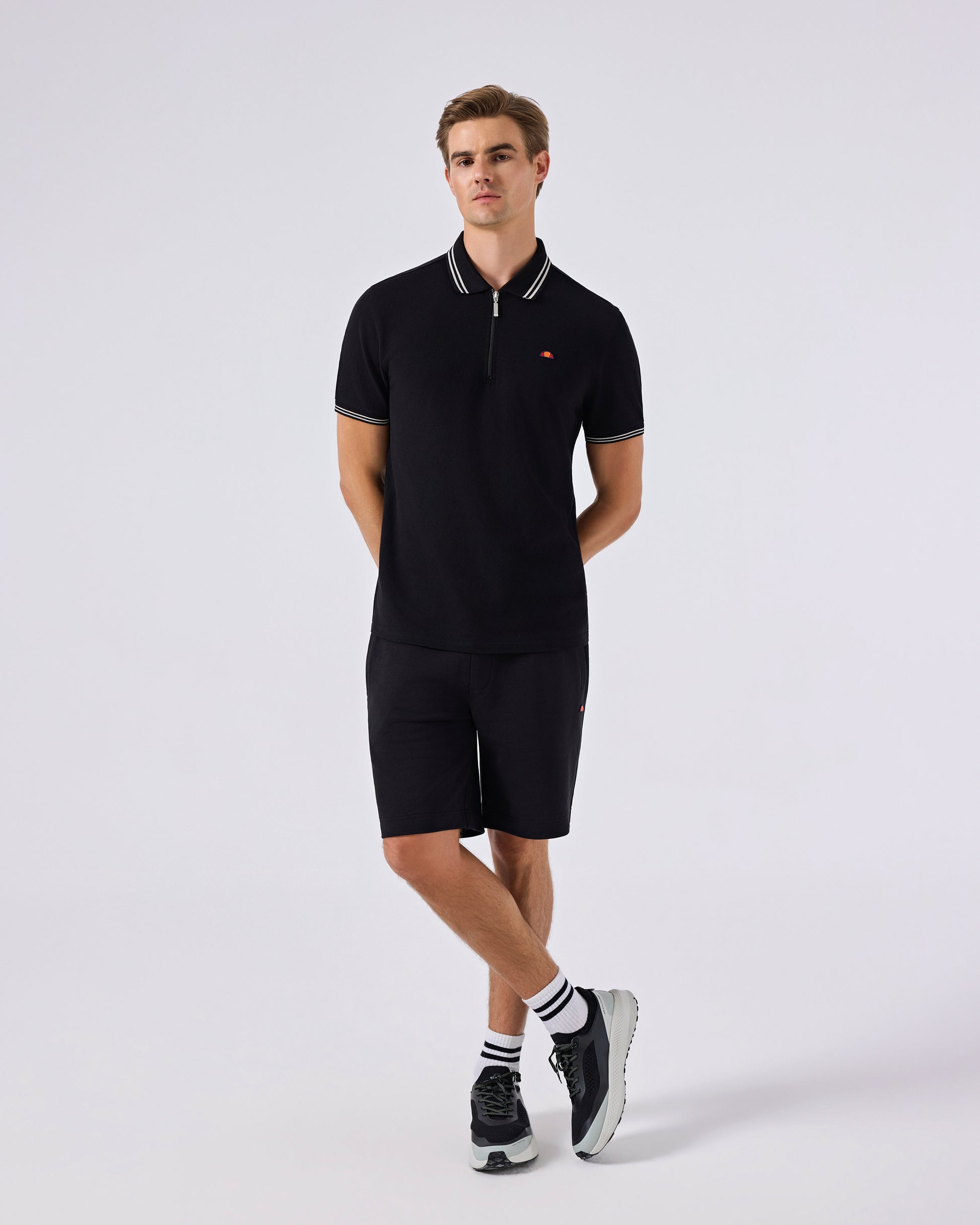 Ellesse Polo Yaka Erkek Tişört 6SM5051-BK