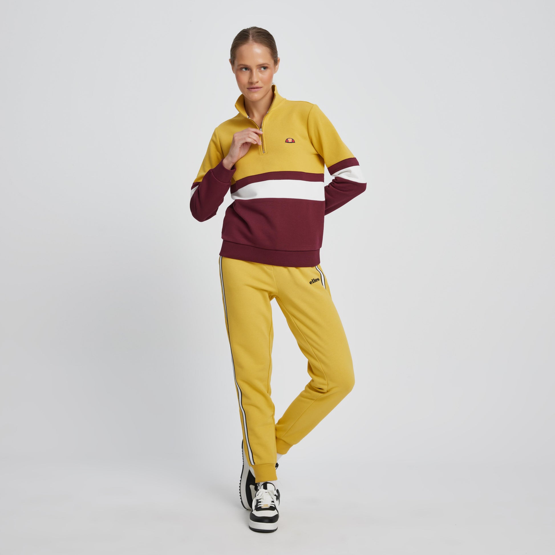 Ellesse Kadın 3/4 Fermuarlı Üst EF083-BO