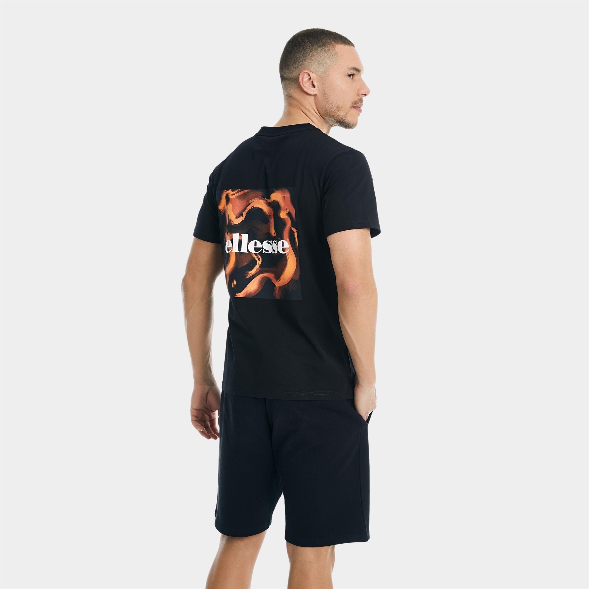 Ellesse Erkek Siyah Tişört EM025-BK