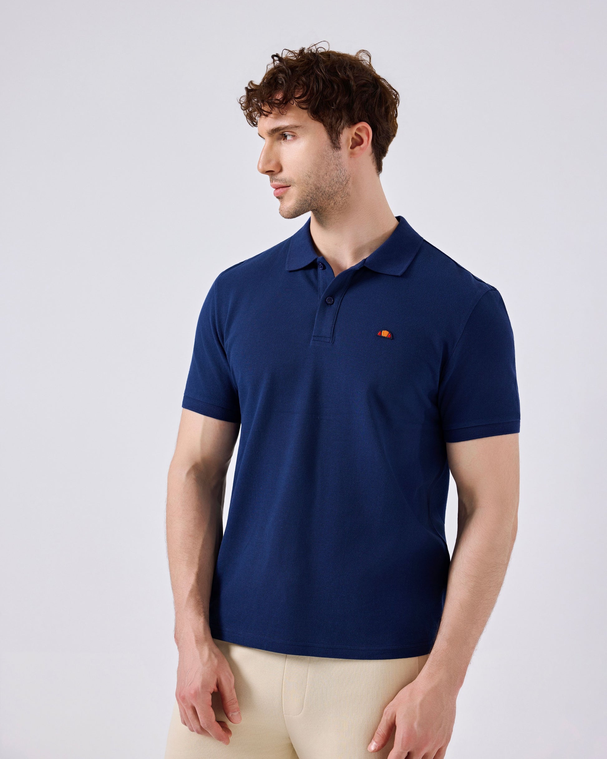 Ellesse Polo Yaka Erkek Tişört 6SM5044-NV
