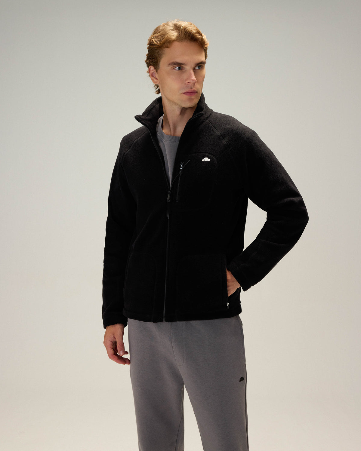 Ellesse Fermuarlı Erkek Sweatshirt 6wm1024-Bk