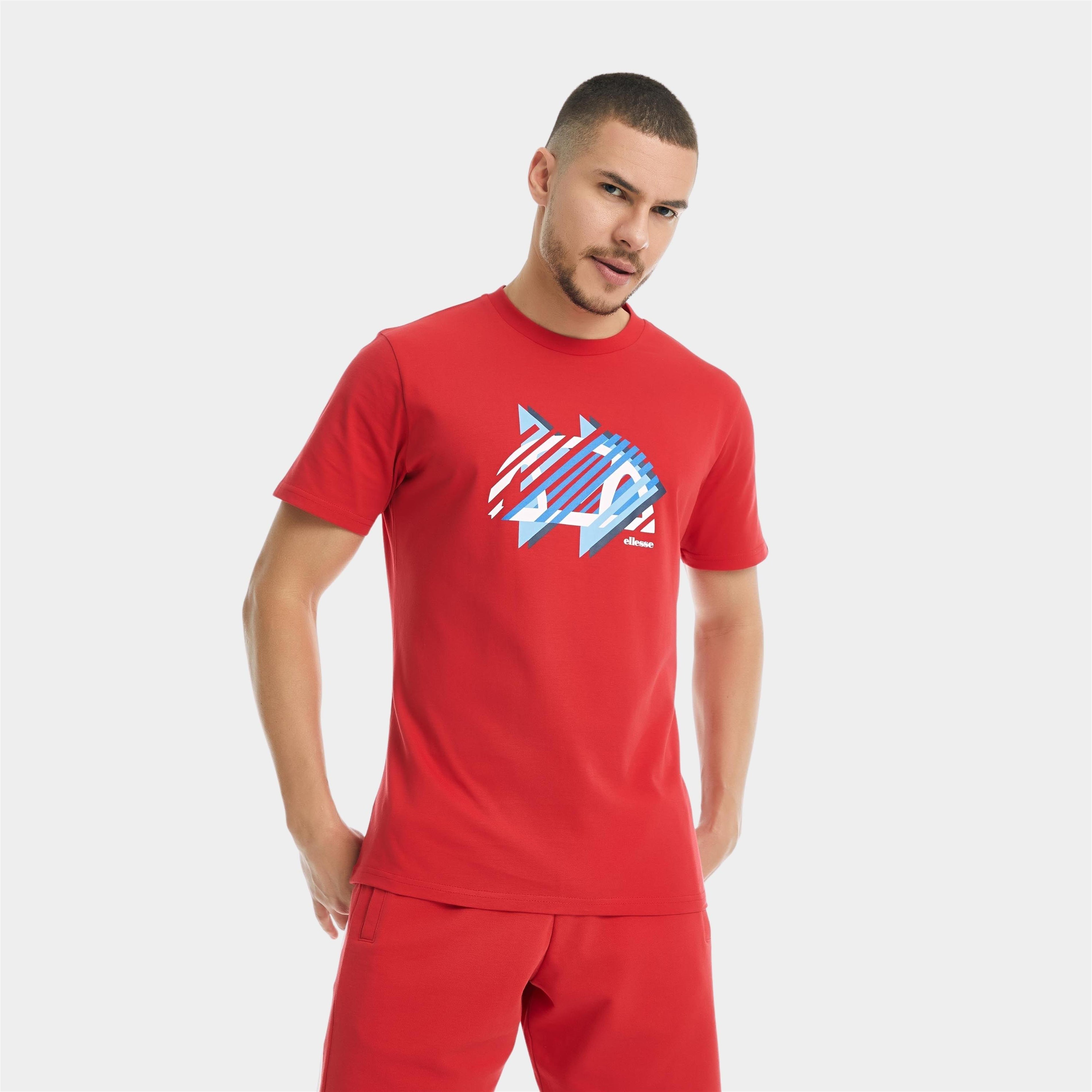 Ellesse Erkek Kırmızı Tişört EM023-RD