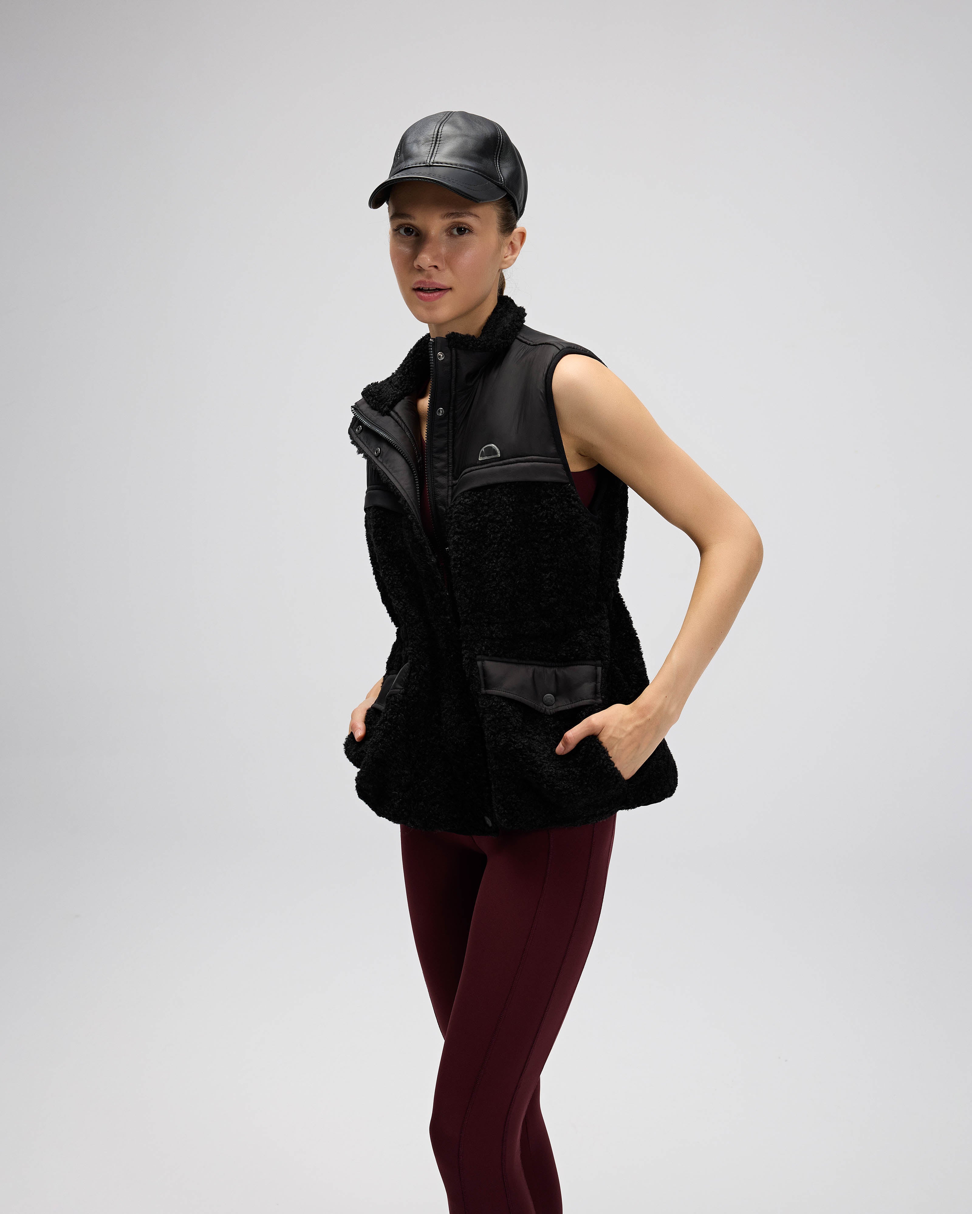 Ellesse Kadın Polar Yelek EF545-BK