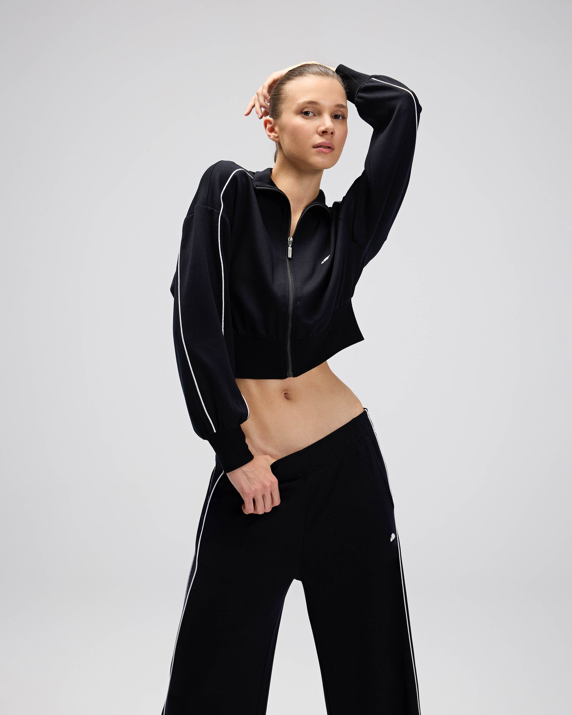 Ellesse Kadın Fermuarlı Sweat EF547-BK