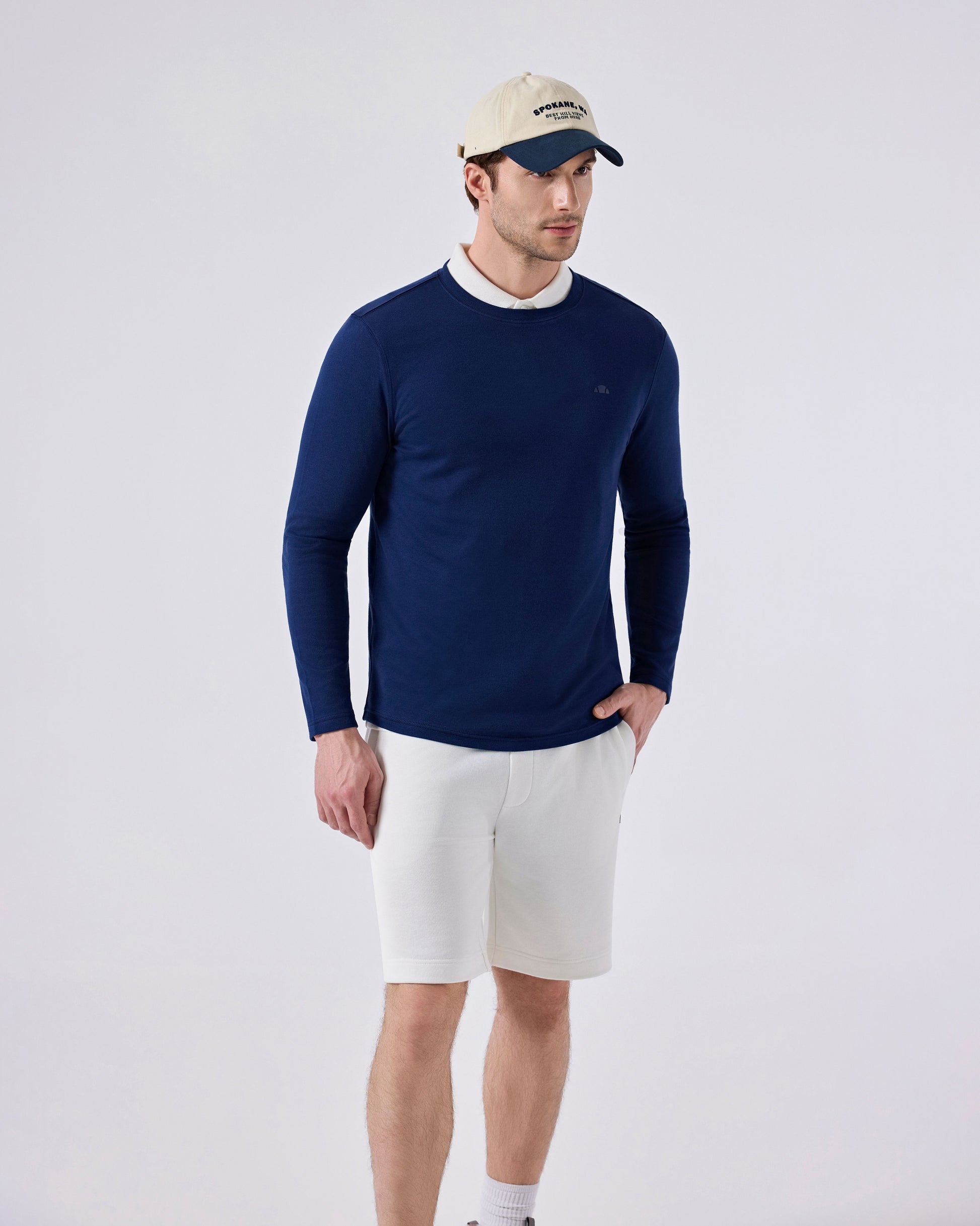 Ellesse Uzun Kollu Erkek Tişört 6SM5066-NV