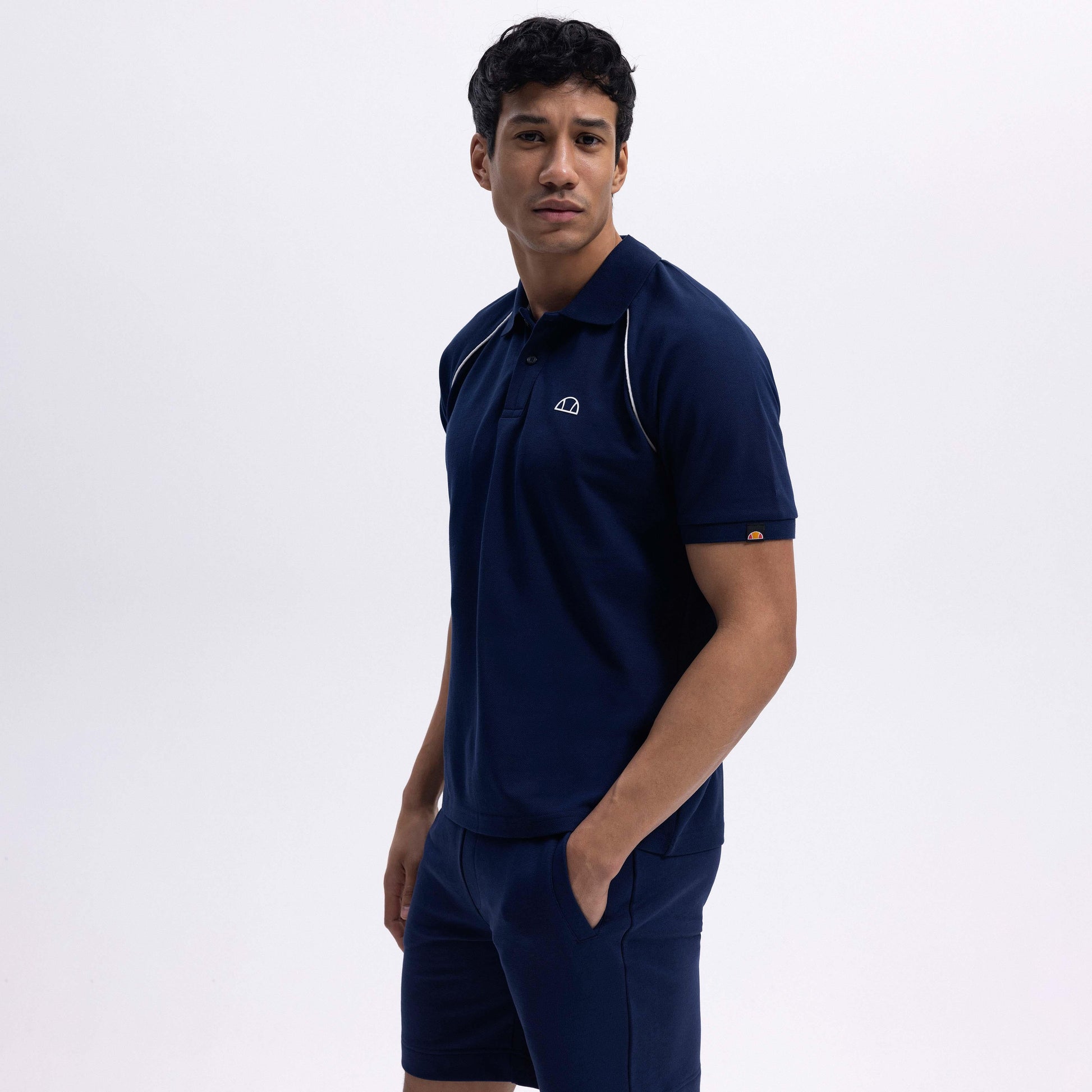 Ellesse Erkek Polo Yaka Tişört EM407-NV