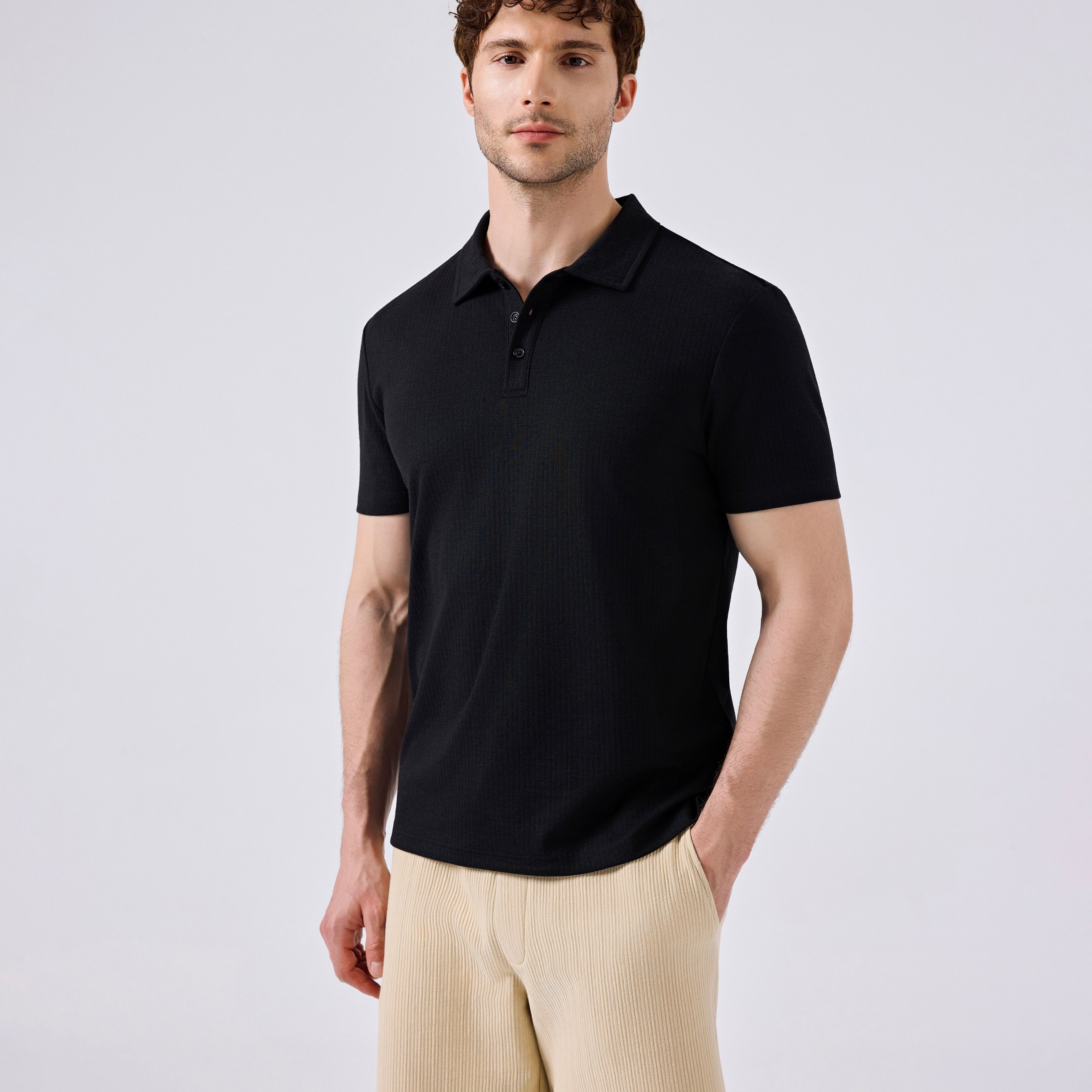 Ellesse Polo Yaka Erkek Tişört 6SM5003-BK