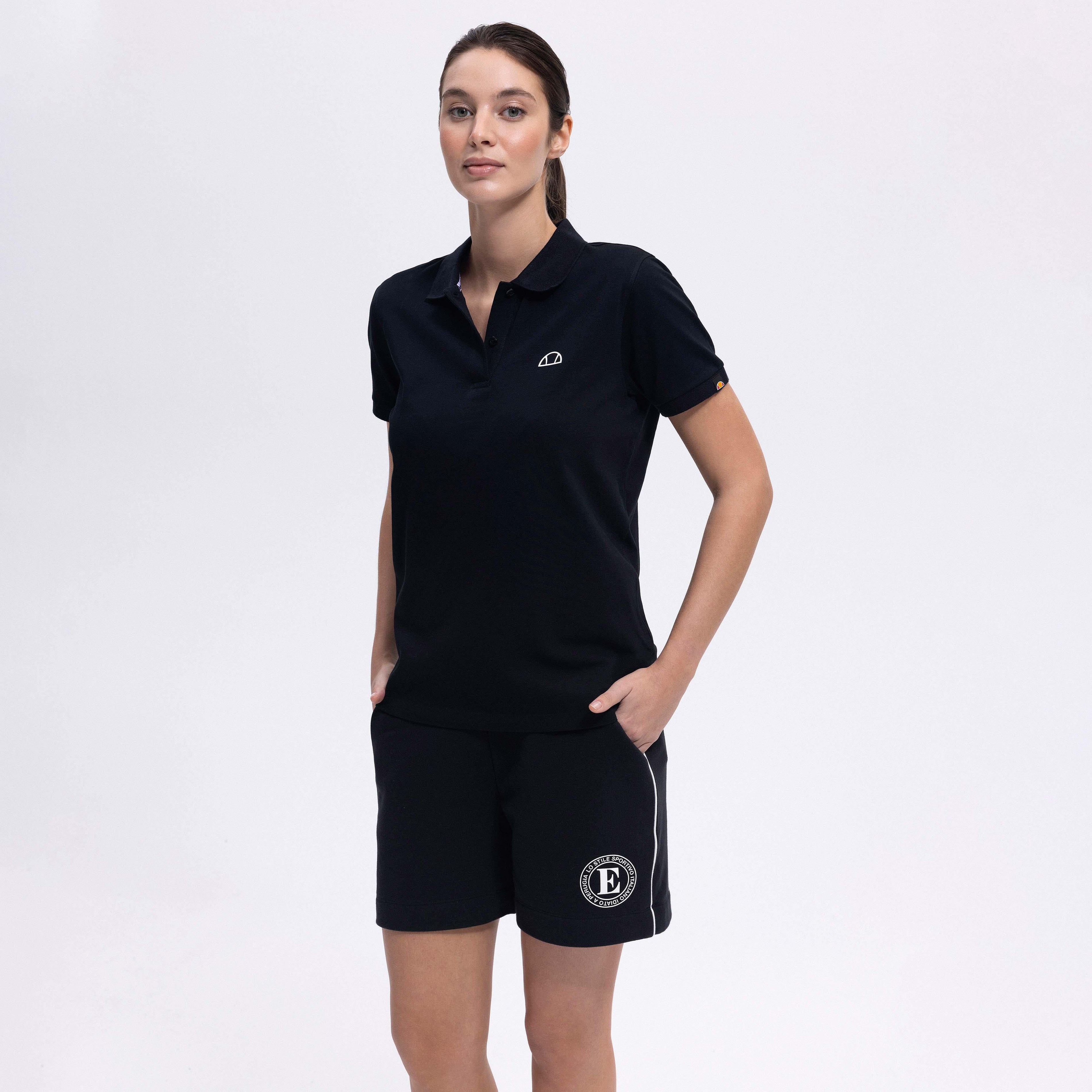 Ellesse Kadın Polo Yaka Tişört EF393-BK