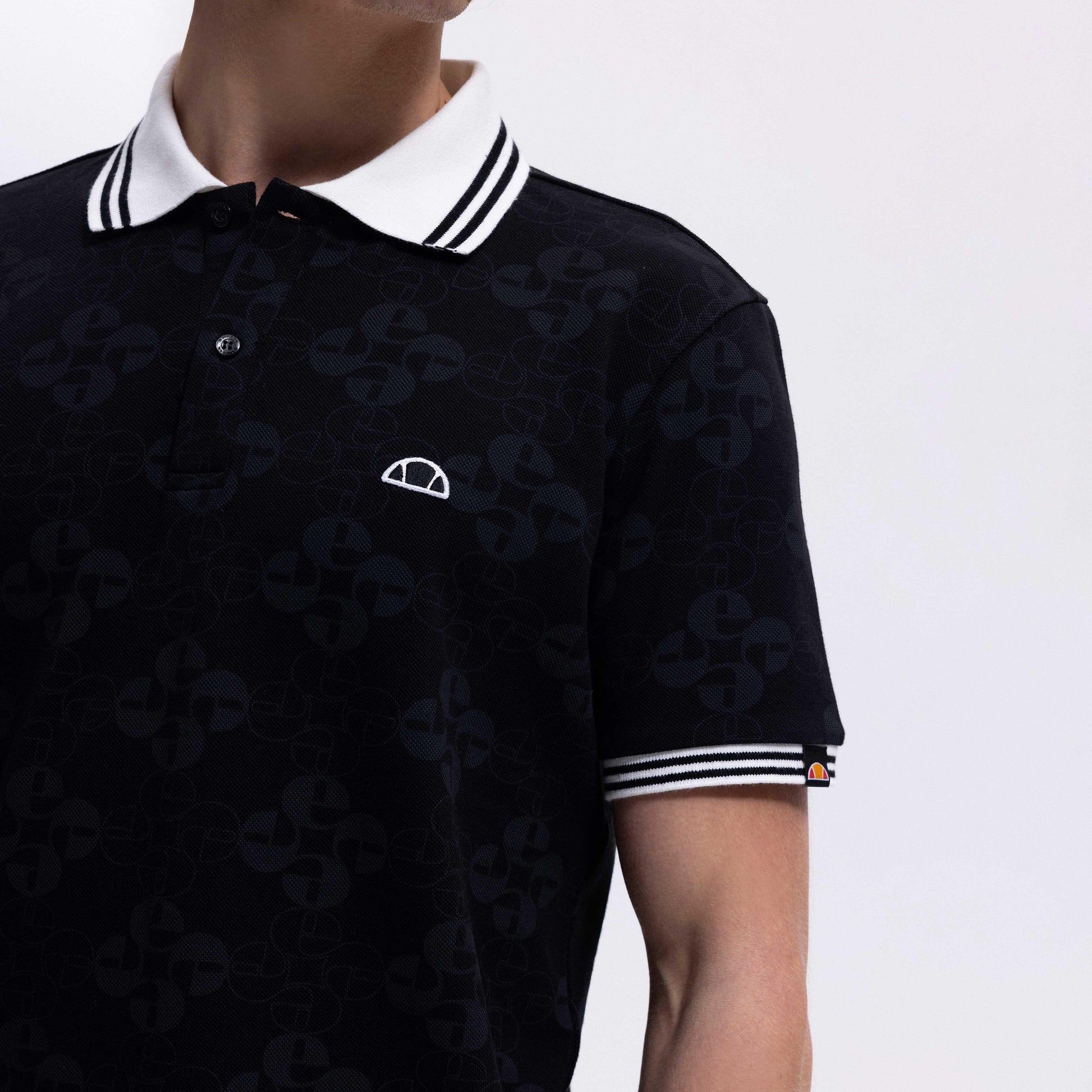 Ellesse Erkek Polo Yaka Tişört EM381-BK