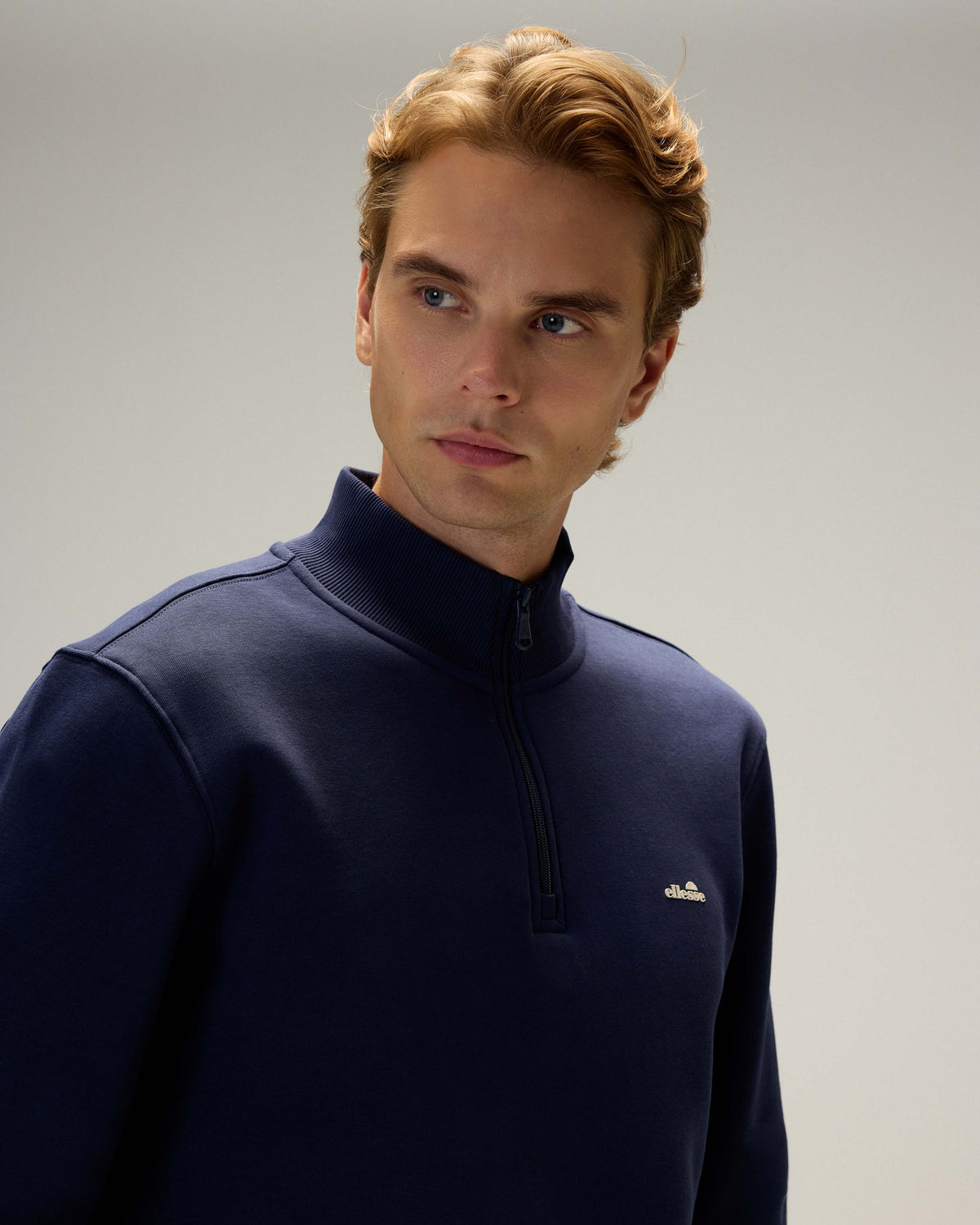 Ellesse Fermuarlı Erkek Sweatshirt 6wm1010-Nv