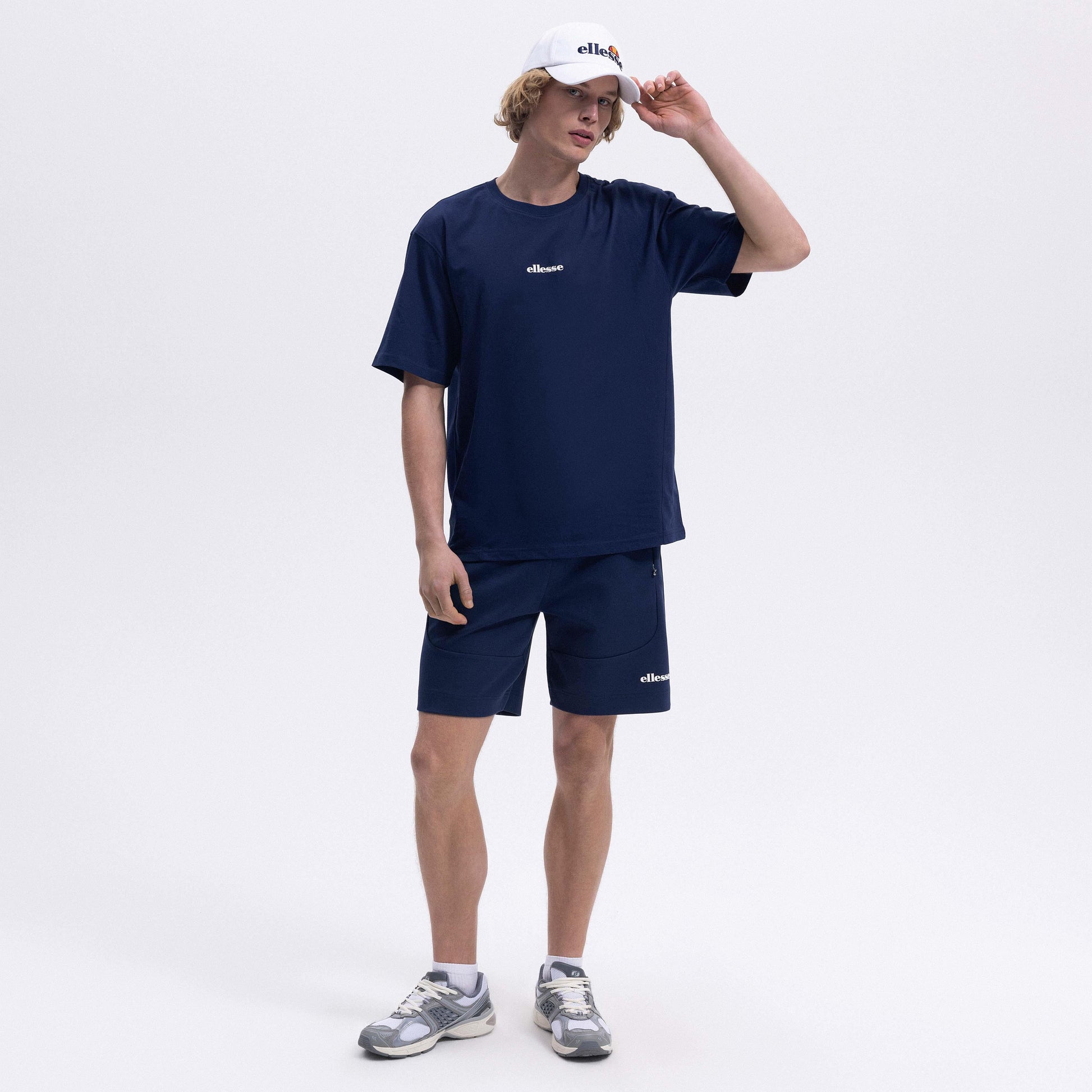 Ellesse Oversize Erkek Tişört EM391-NV