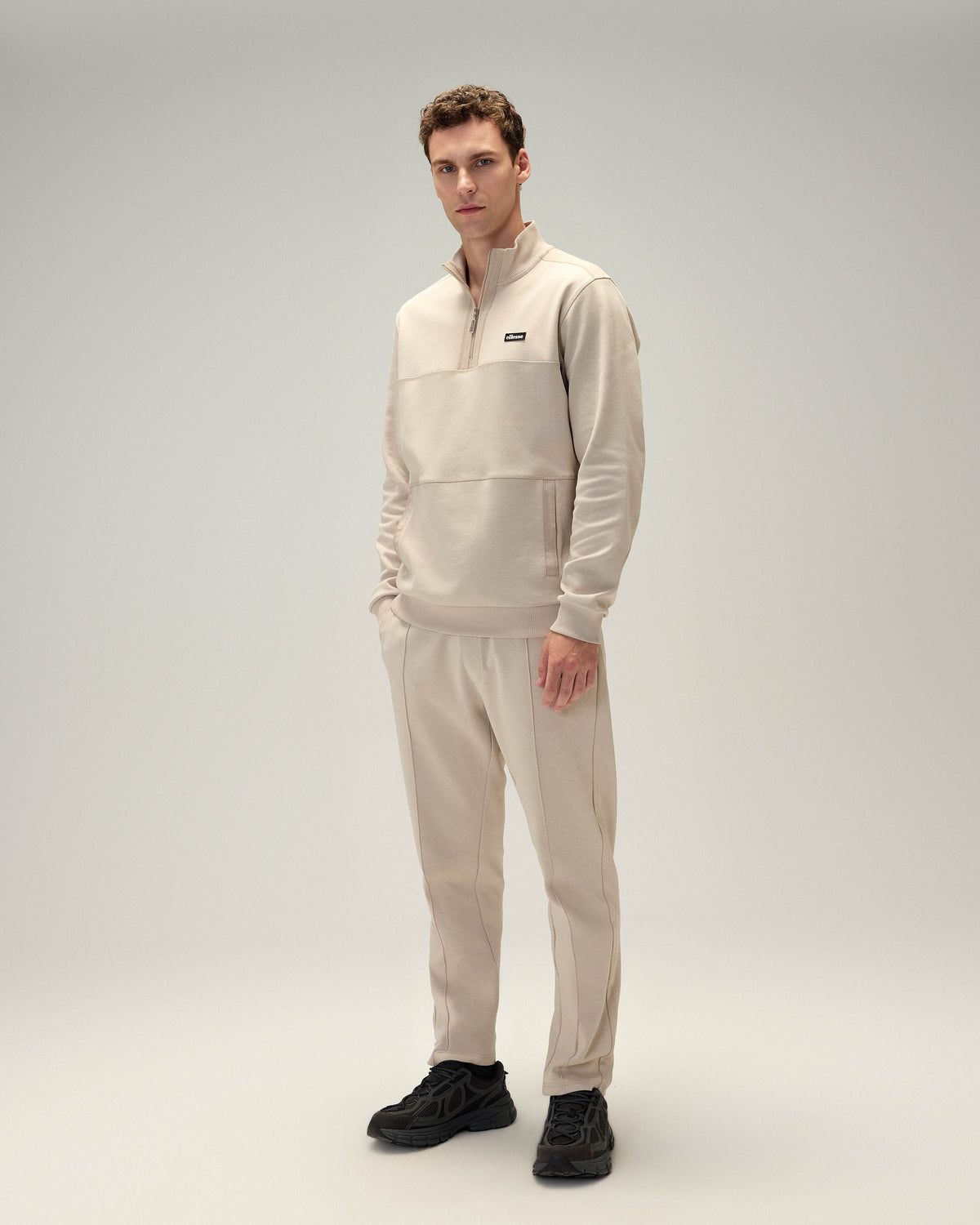 Ellesse Yarım Fermuarlı Erkek Sweat 6WM1025-STN
