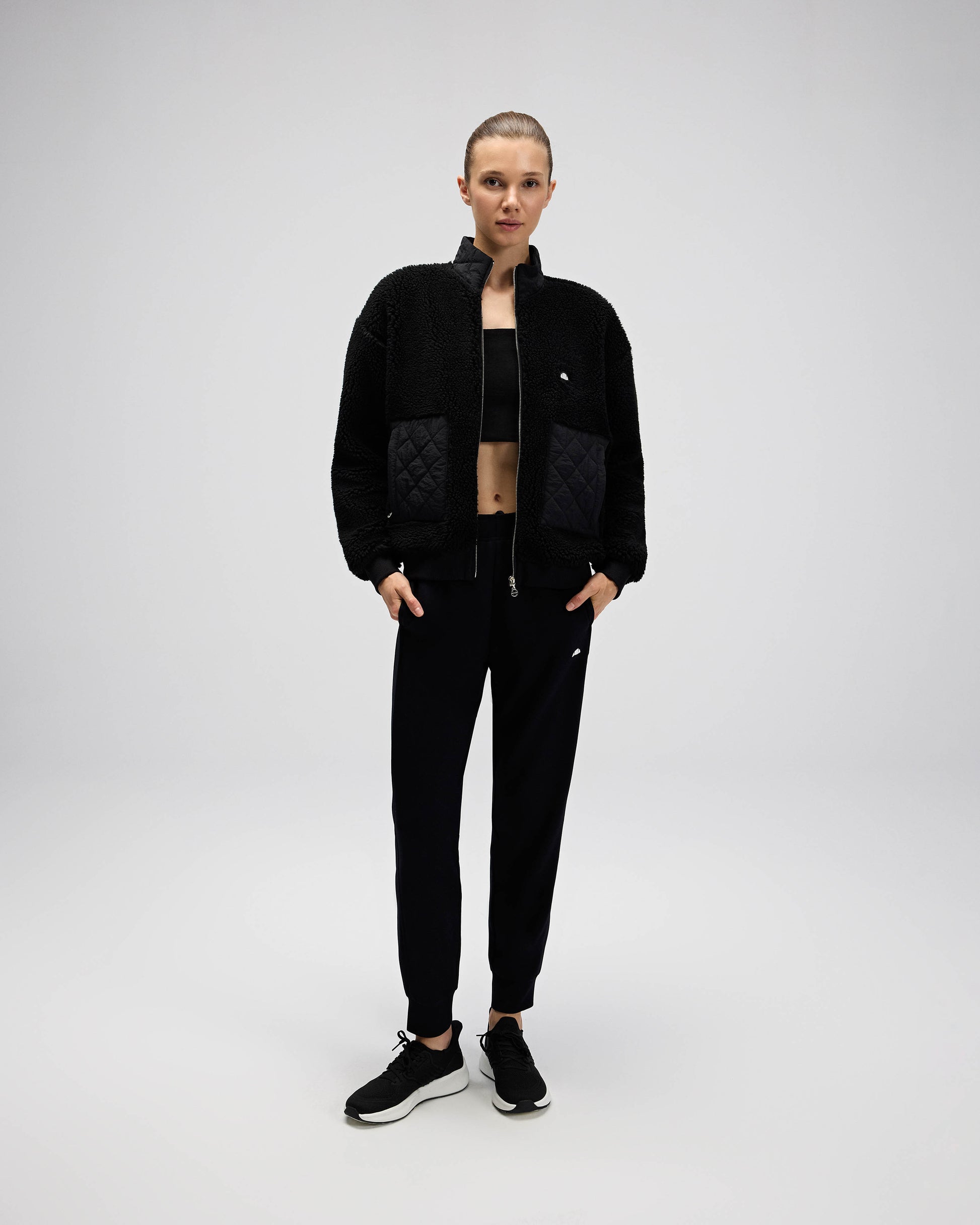 Ellesse Kadın Polar Mont EF525-BK