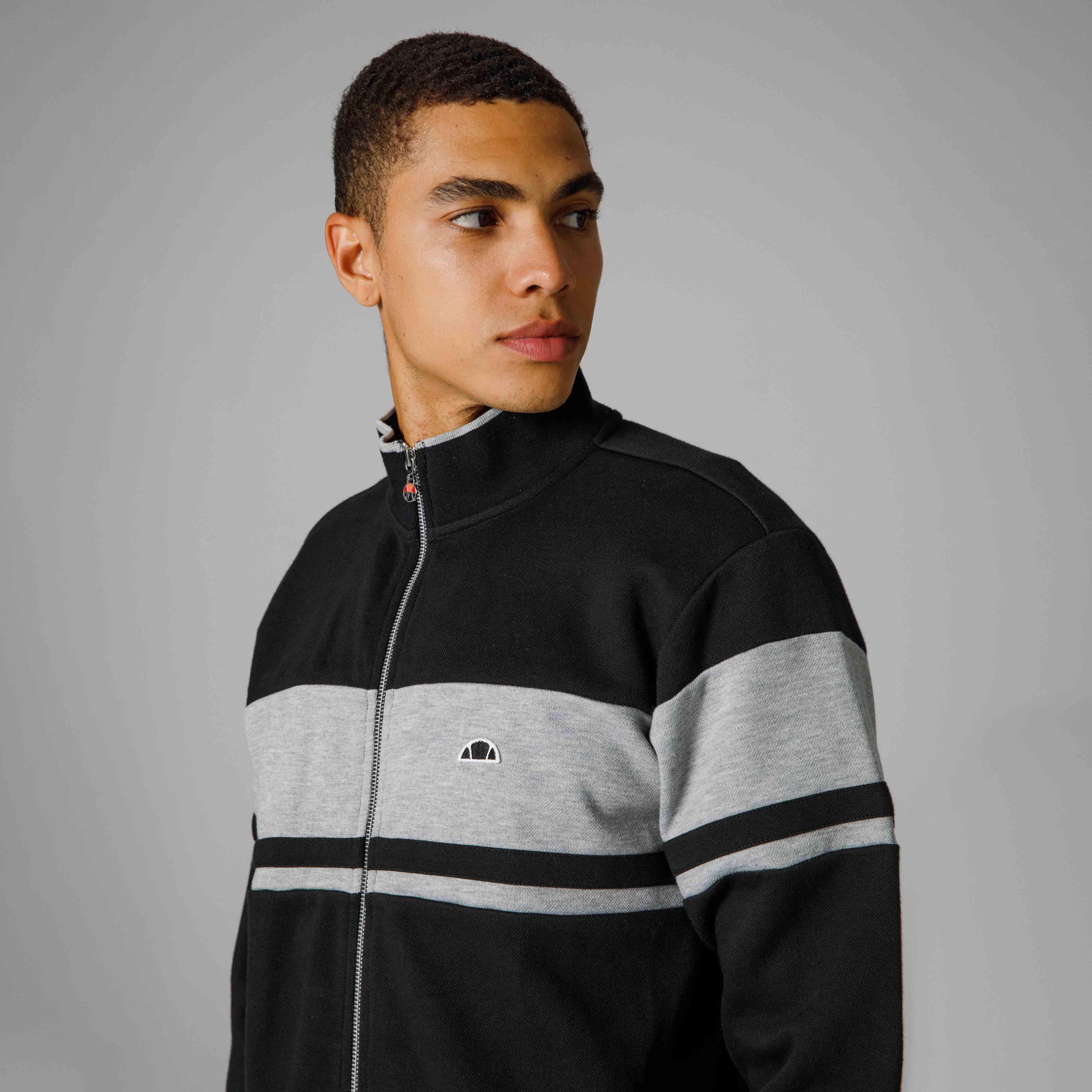 Ellesse Fermuarlı Erkek Sweatshirt EM209-BK