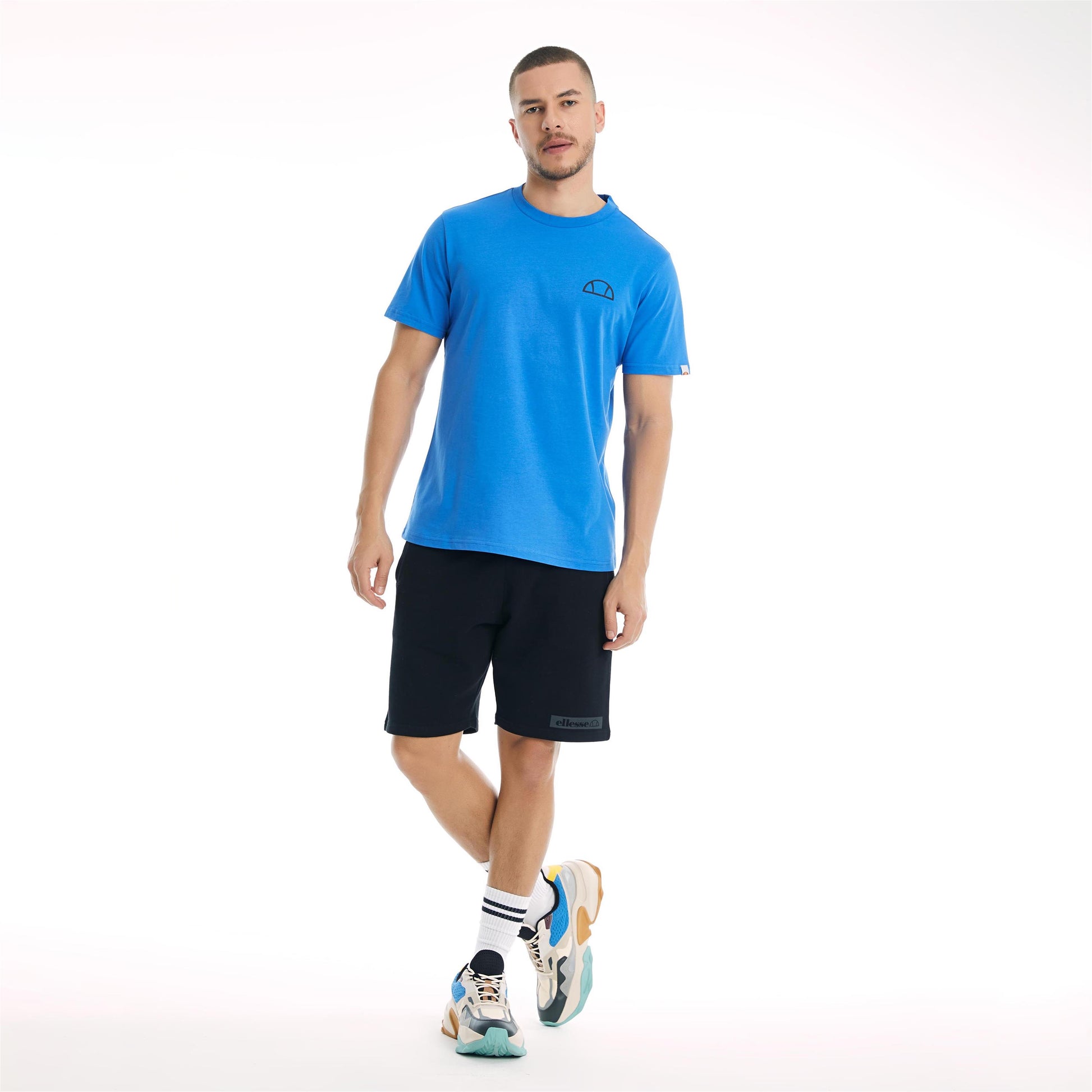 Ellesse Erkek Sax Mavi Tişört EM025-SBL