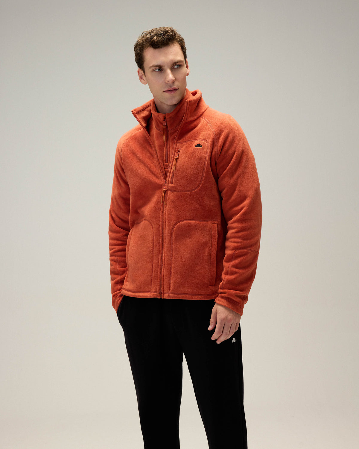 Ellesse Fermuarlı Erkek Polar Ceket 6WM1024-BR