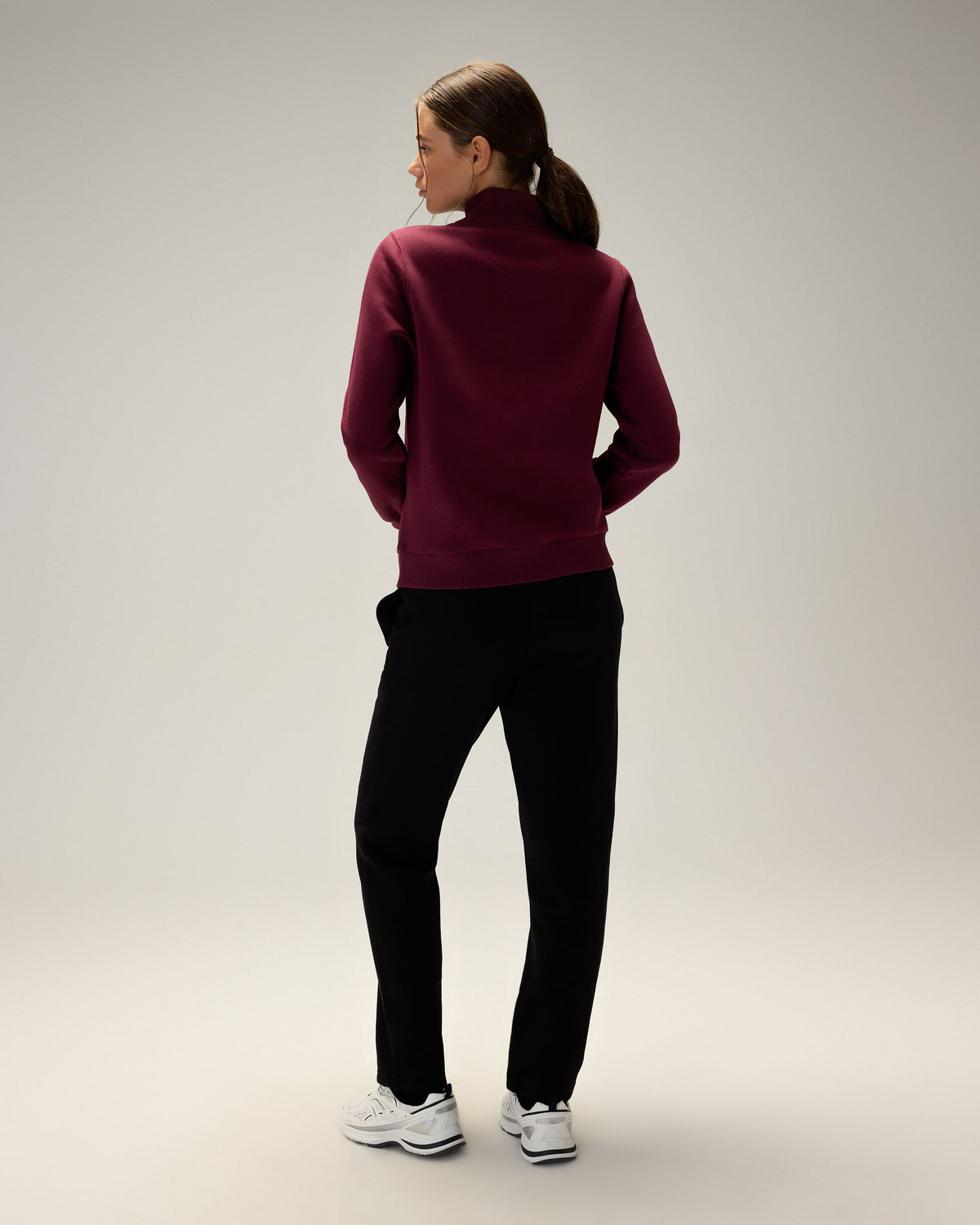 Ellesse Yarım Fermuarlı Kadın Sweatshirt 6wf1027-Brd