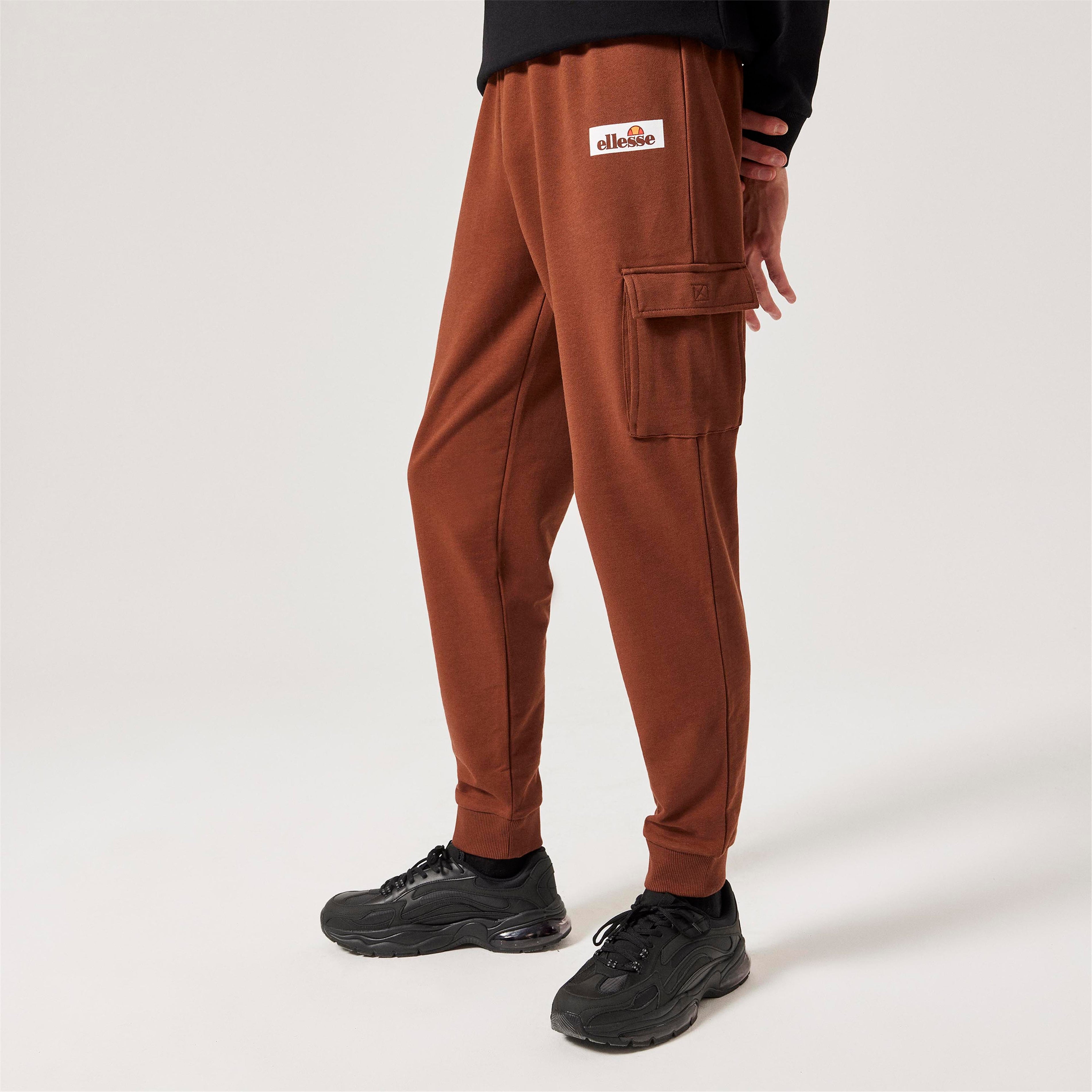 ellesse Erkek Kahverengi Kargo Cep Jogger Eşofman Alt M010-BR