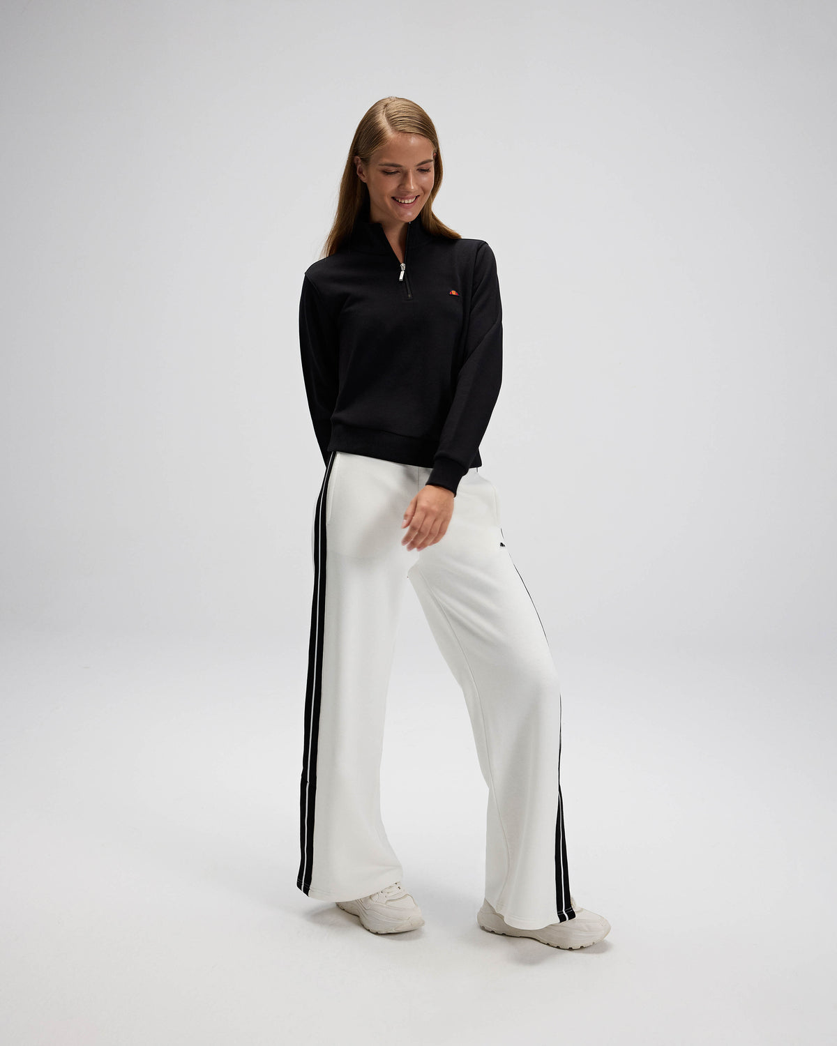 Ellesse Yarım Fermuarlı Kadın Sweatshirt 5WF3557-BK