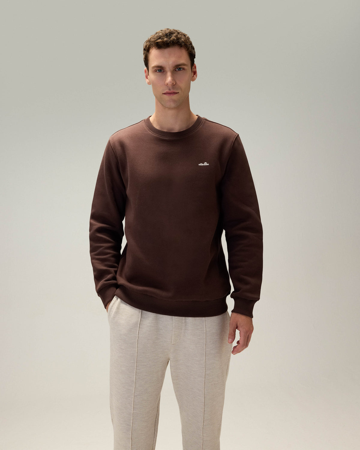 Ellesse Erkek Sweatshirt 6WM3003-BRW