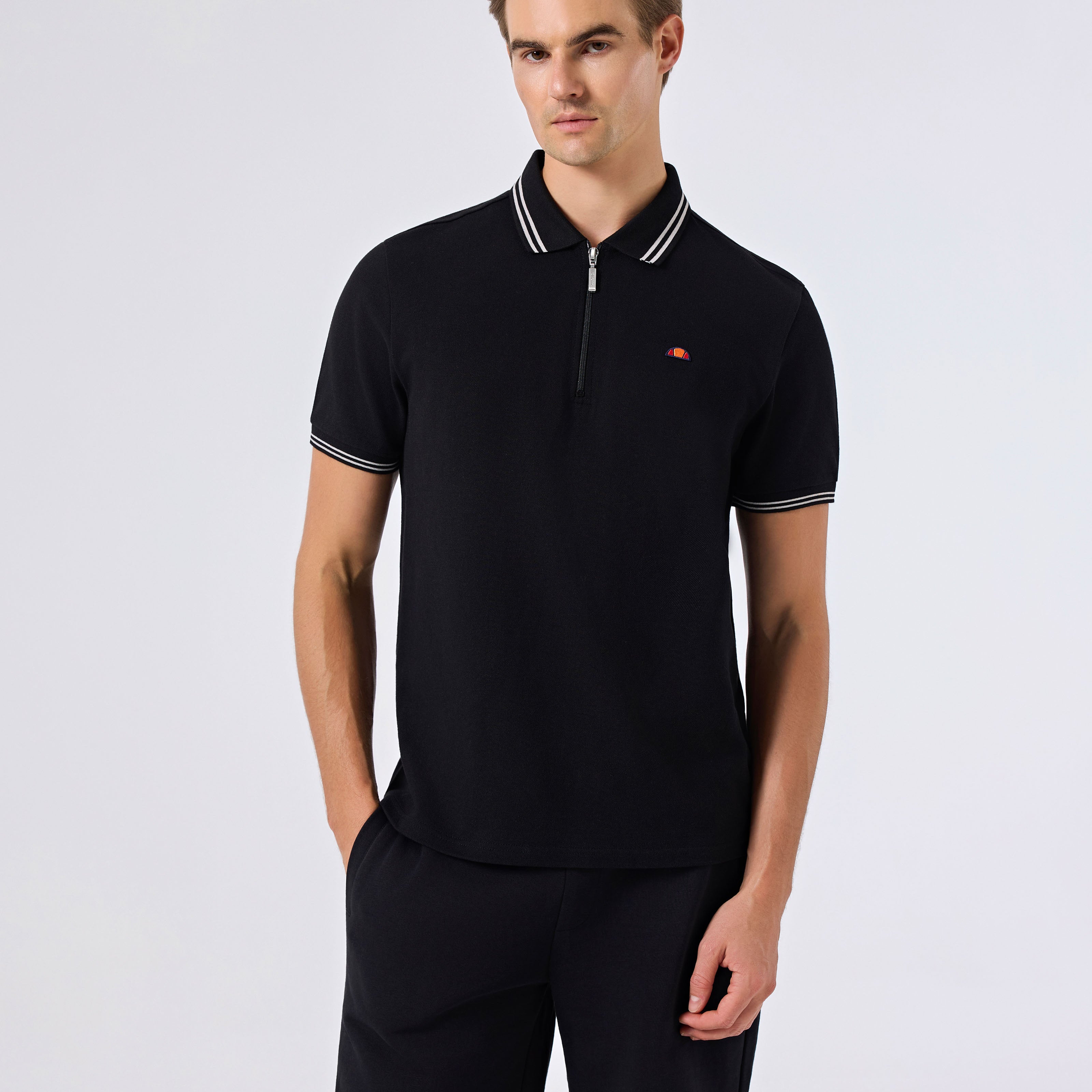 Ellesse Polo Yaka Erkek Tişört 6SM5051-BK