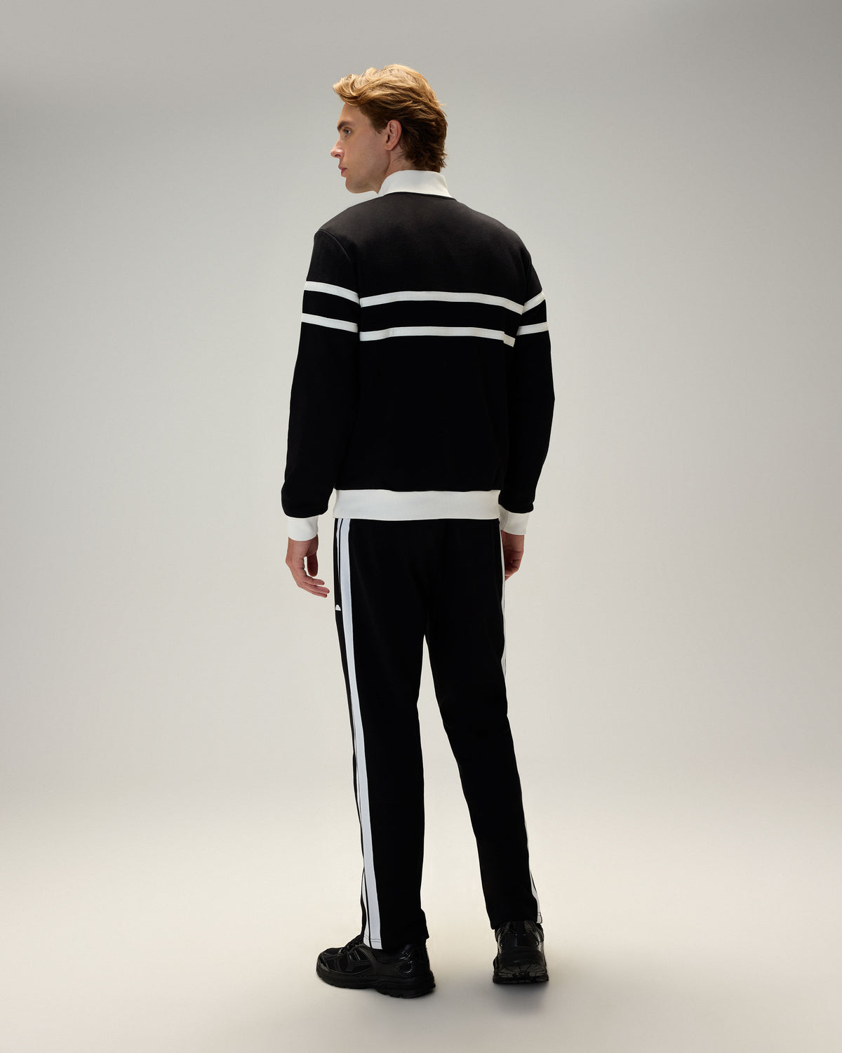 Ellesse Yarım Fermuarlı Erkek Sweatshirt 5wm1619-Bk