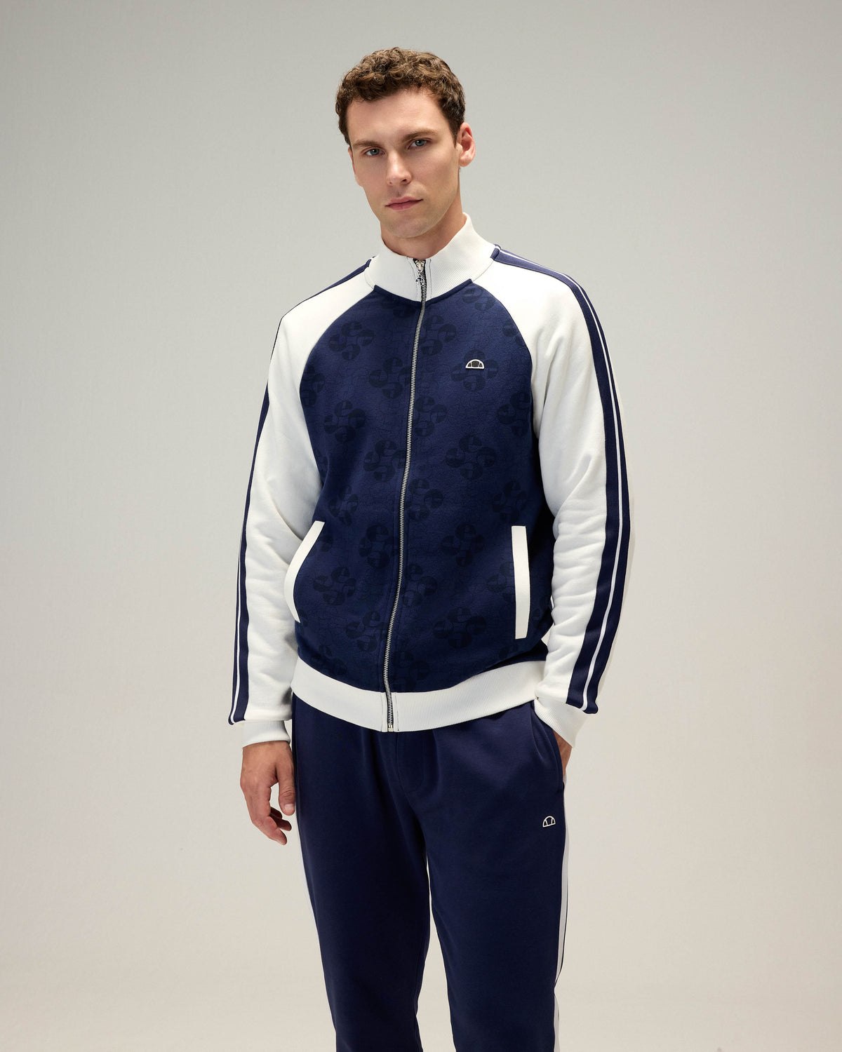 Ellesse Fermuarlı Erkek Sweatshirt 5wm1357-Nv