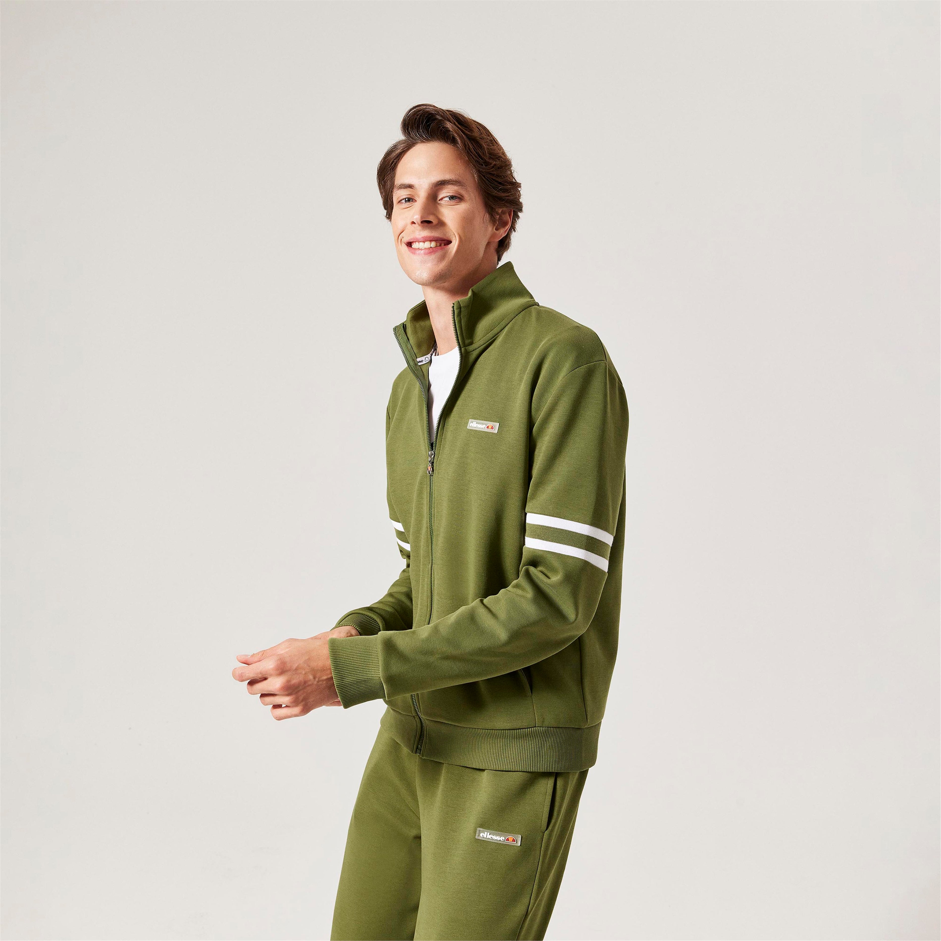 ellesse Erkek Haki Fermuarlı Ceket M012-KH