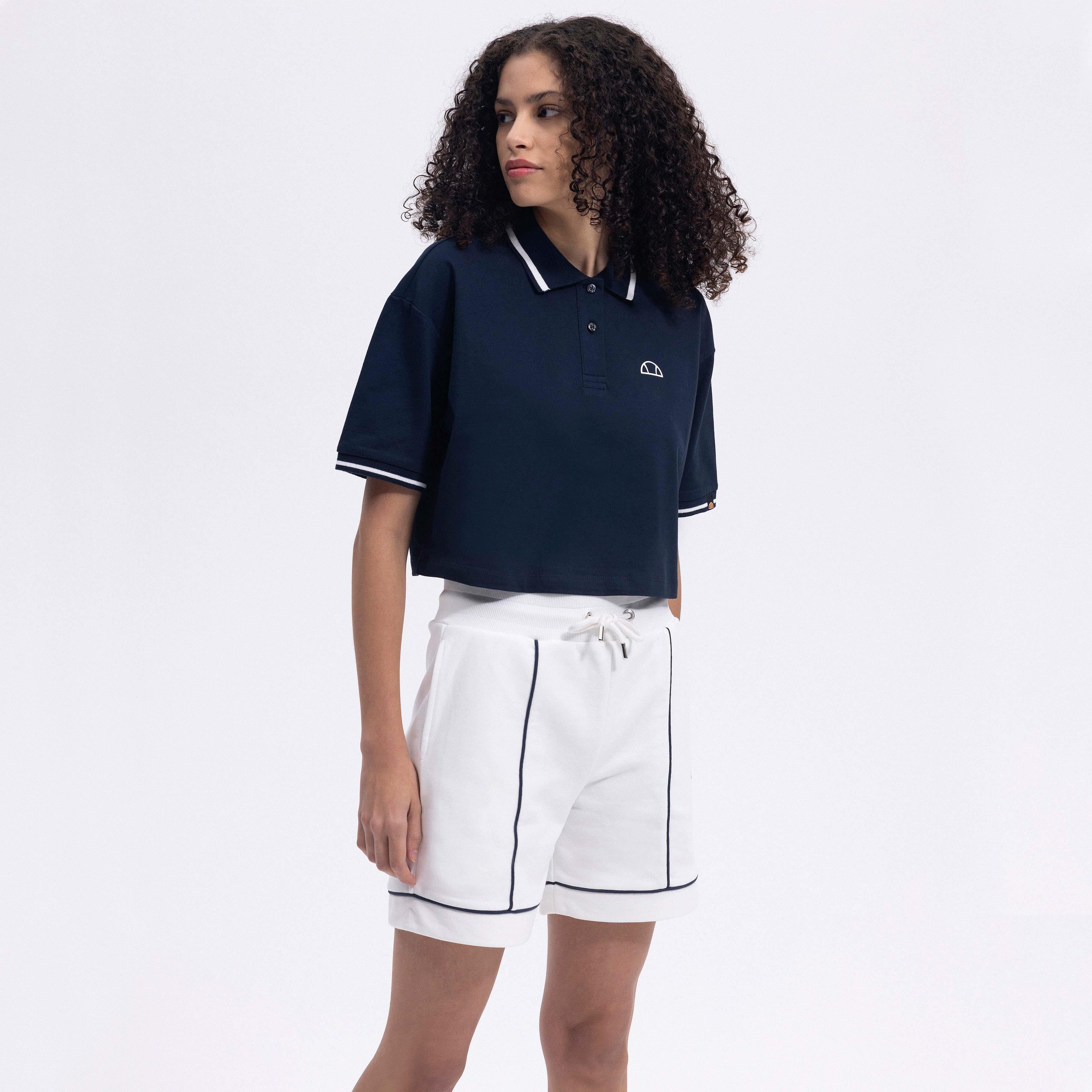 Ellesse Kadın Polo Yaka Tişört EF387-NV