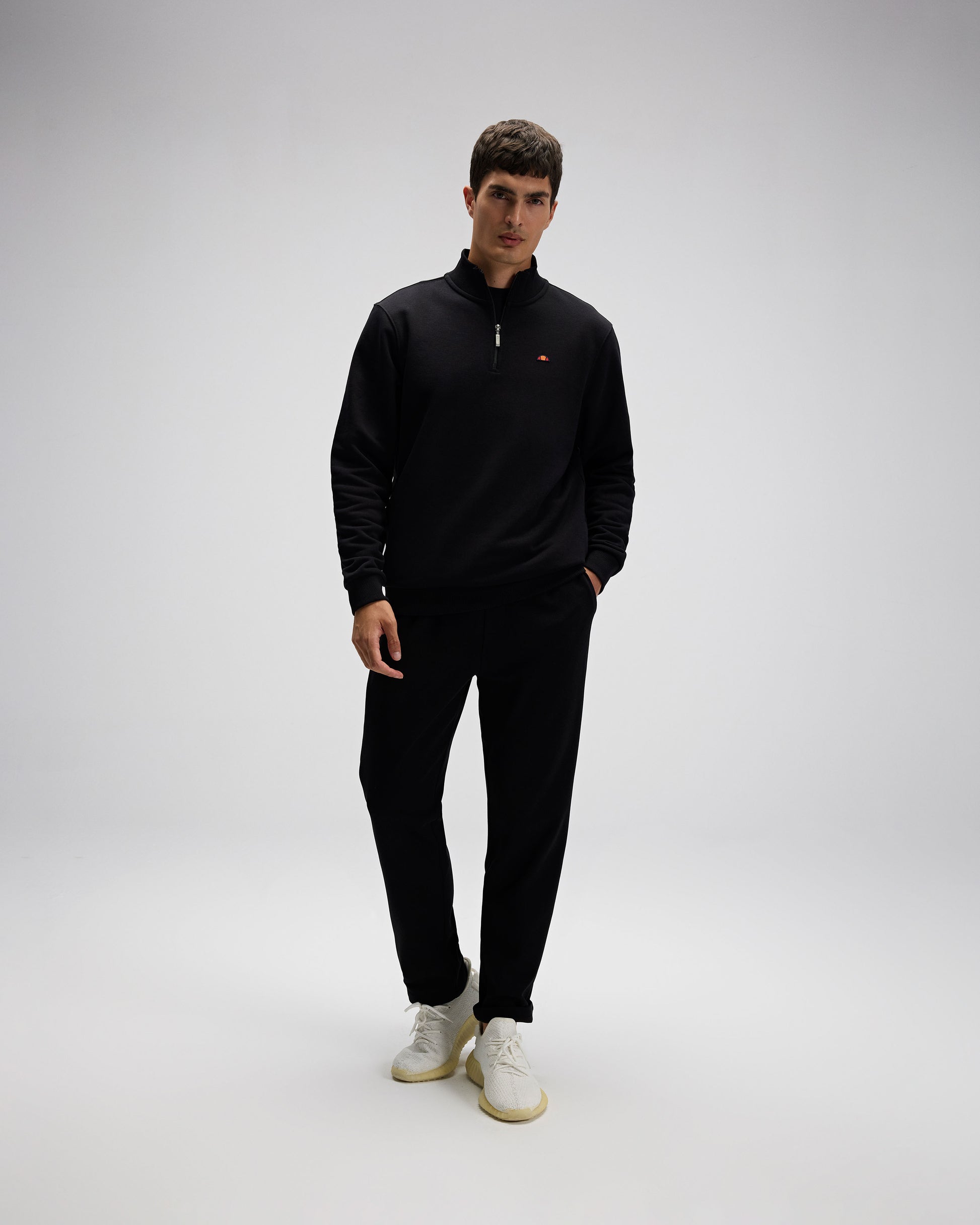 Ellesse Erkek Yarım Fermuarlı Sweat EM580-BK