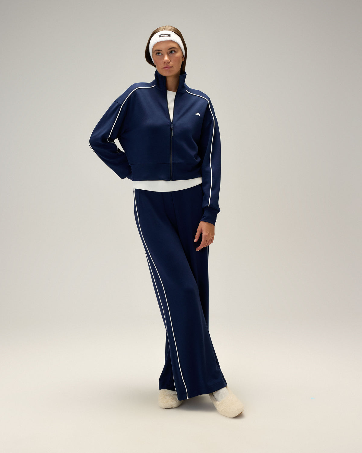 Ellesse Fermuarlı Kadın Sweatshirt 6wf1019-Nv