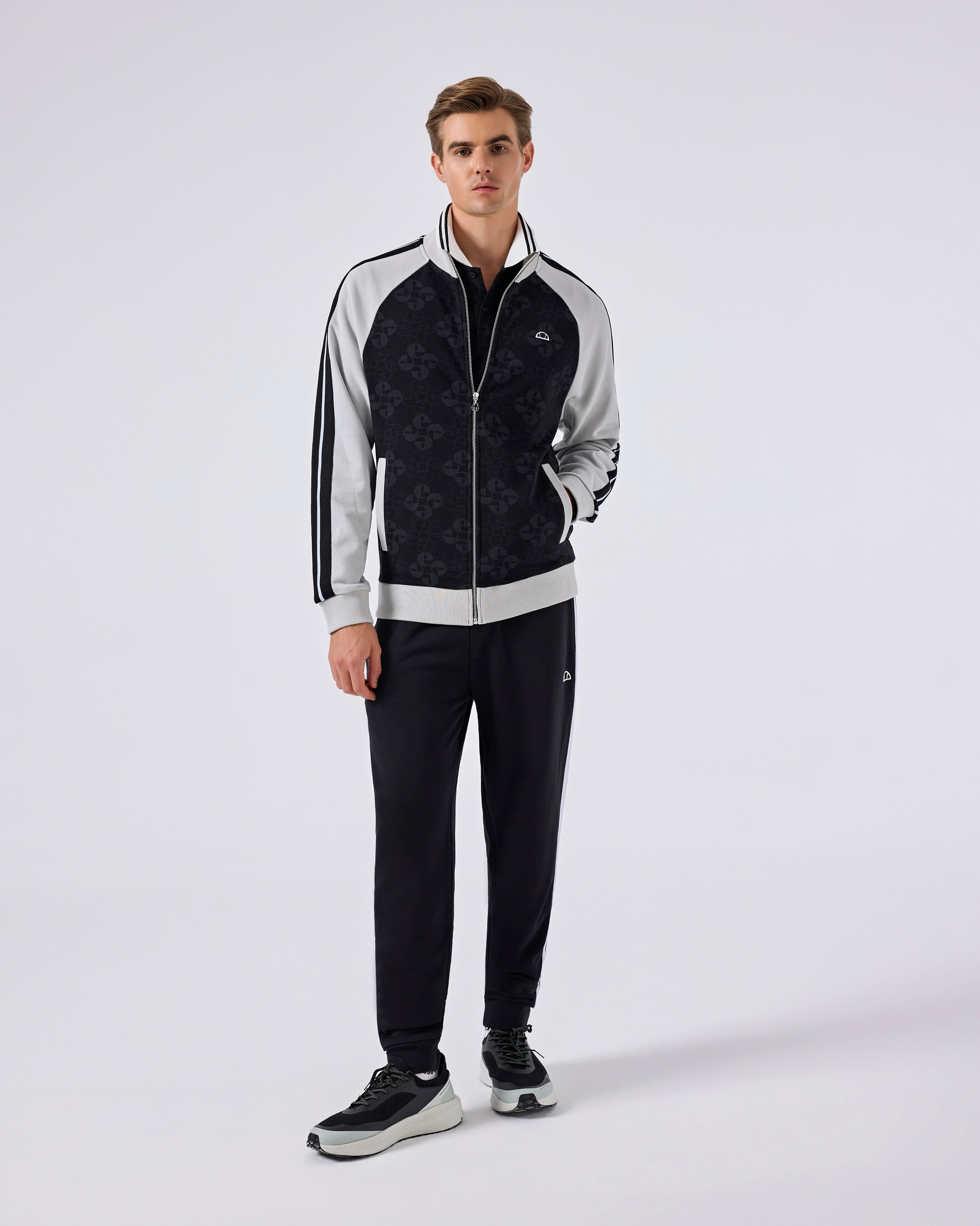 Ellesse Erkek Fermuarlı Sweat Ceket 5SM1357-BK – ellesse