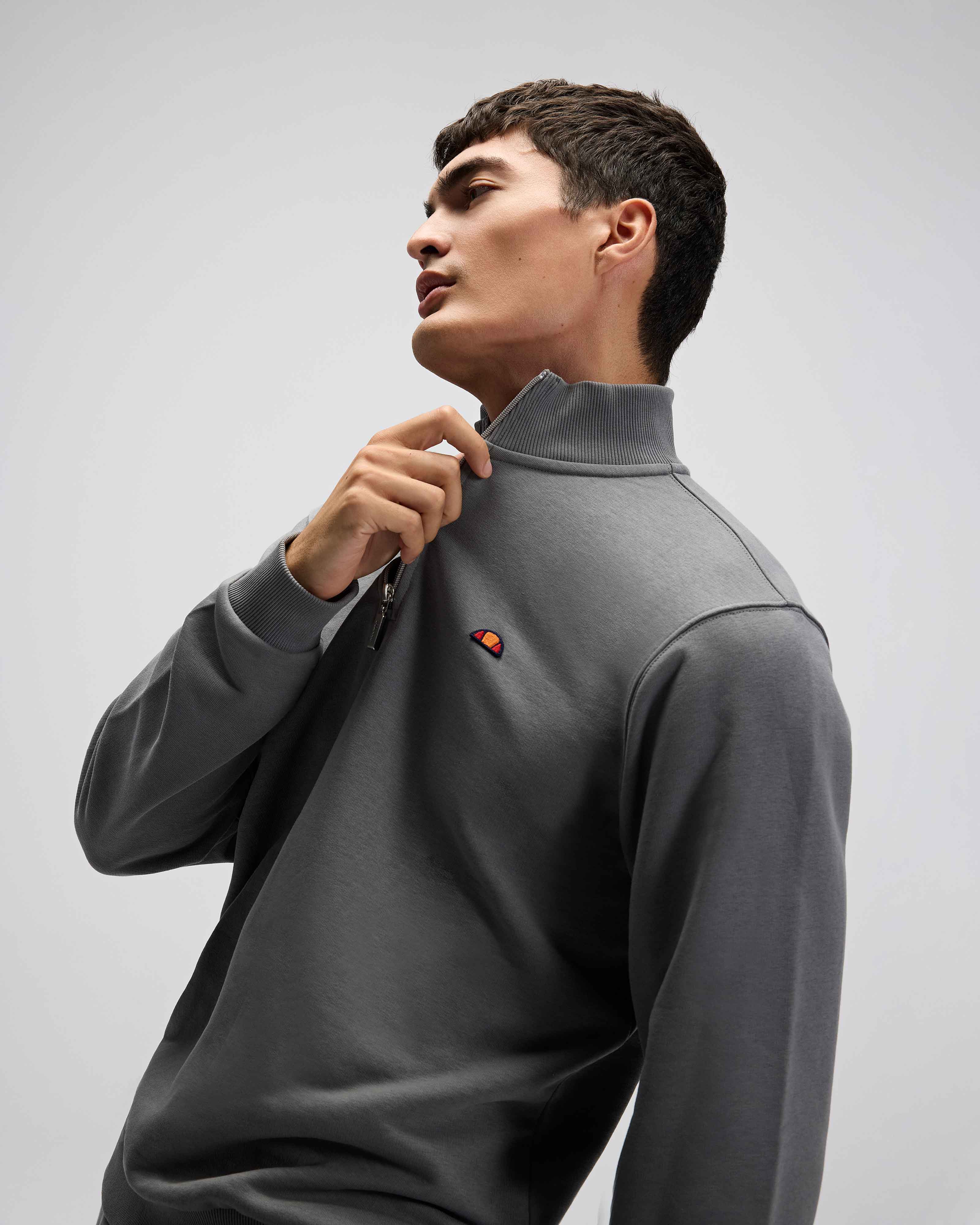 Ellesse Erkek Yarım Fermuarlı Sweat EM580-ANT – ellesse