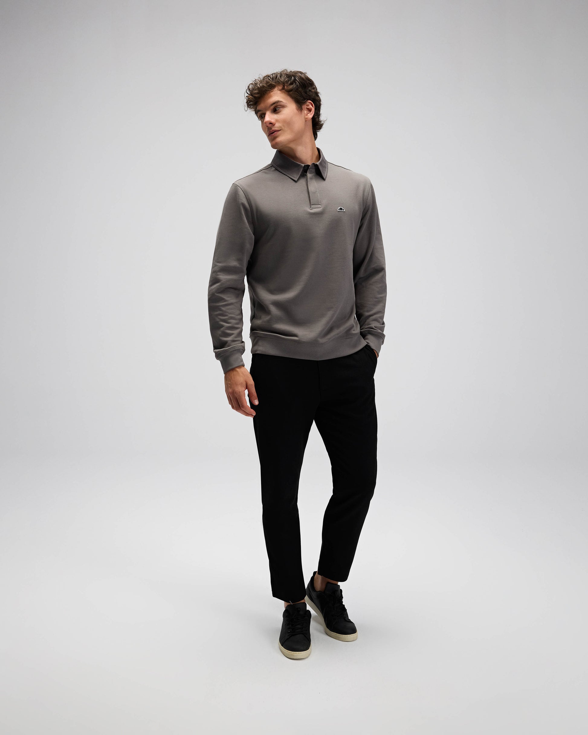 Ellesse Erkek Polo Sweatshirt EM607-ANT