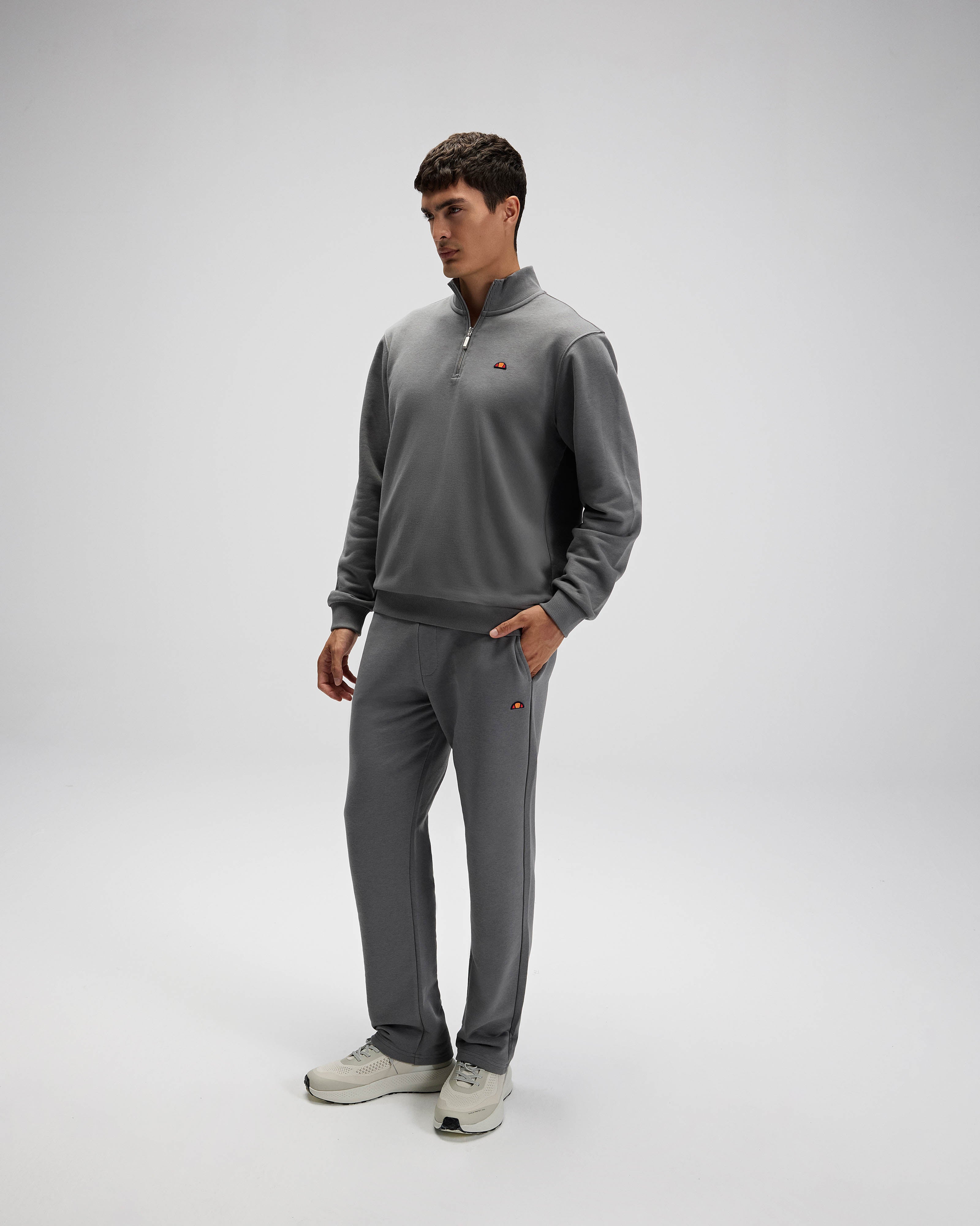 Ellesse Erkek Yarım Fermuarlı Sweat EM580-ANT – ellesse