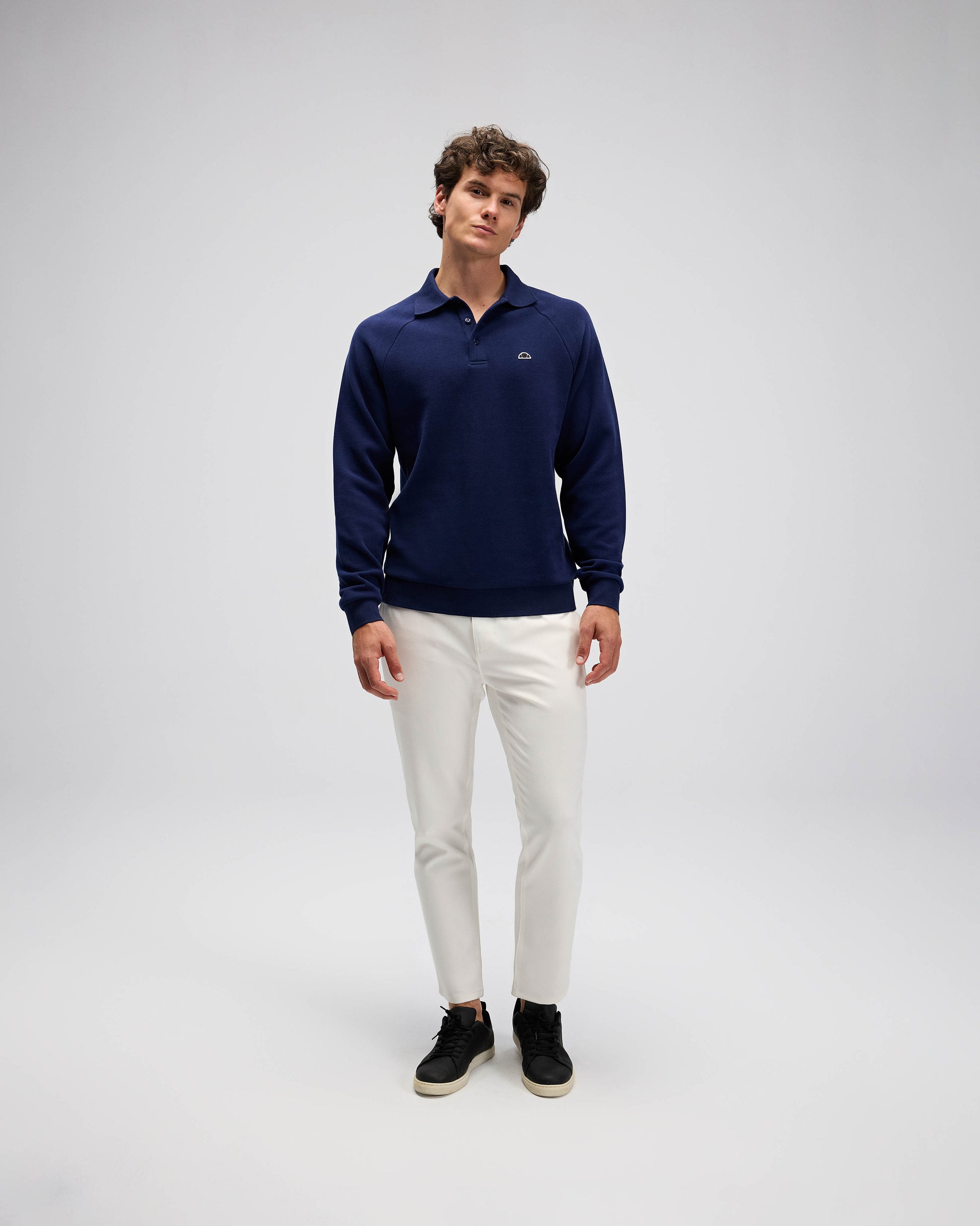 Ellesse Erkek Polo Sweatshirt EM633-NV
